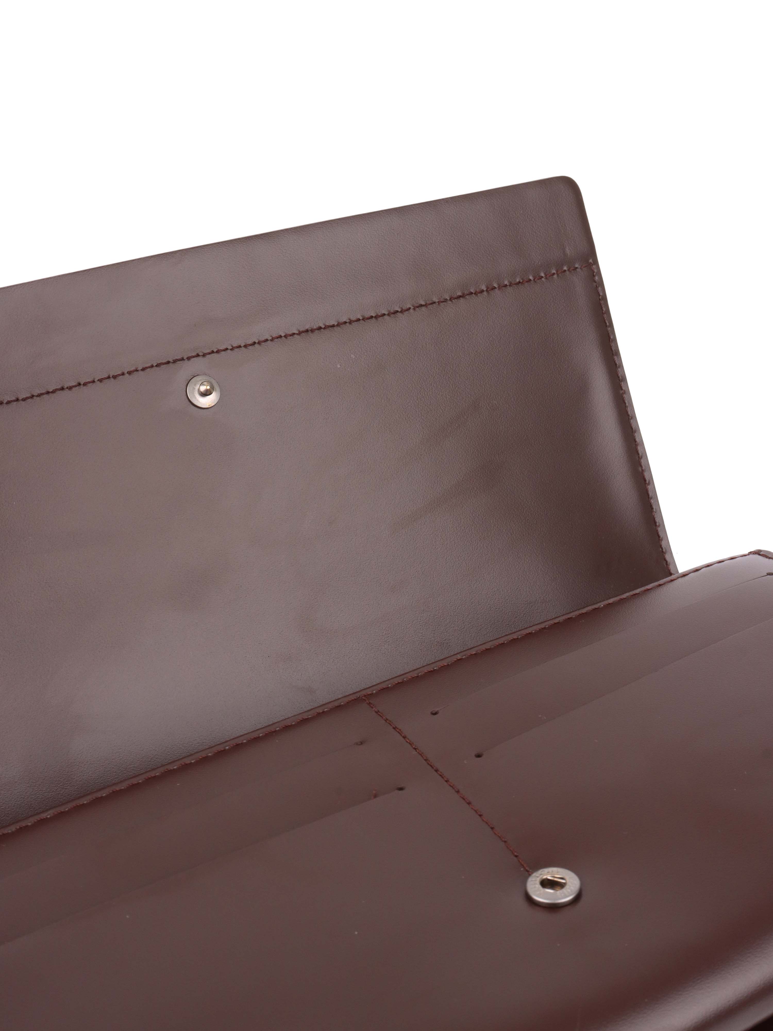 Louis Vuitton Brown Epi Leather Honfleur Clutch.