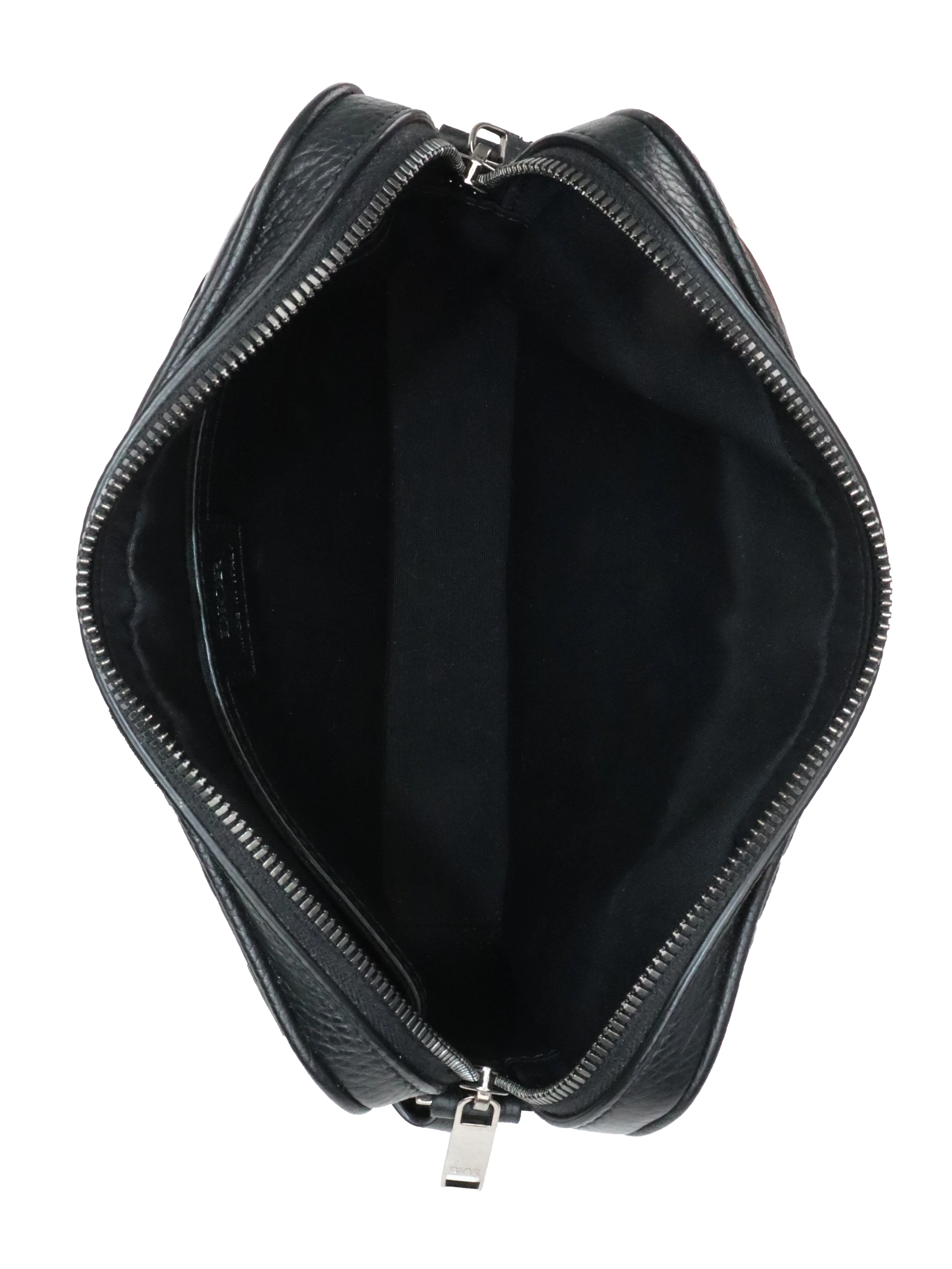 Dior Black Rider Zipped Messenger Bag