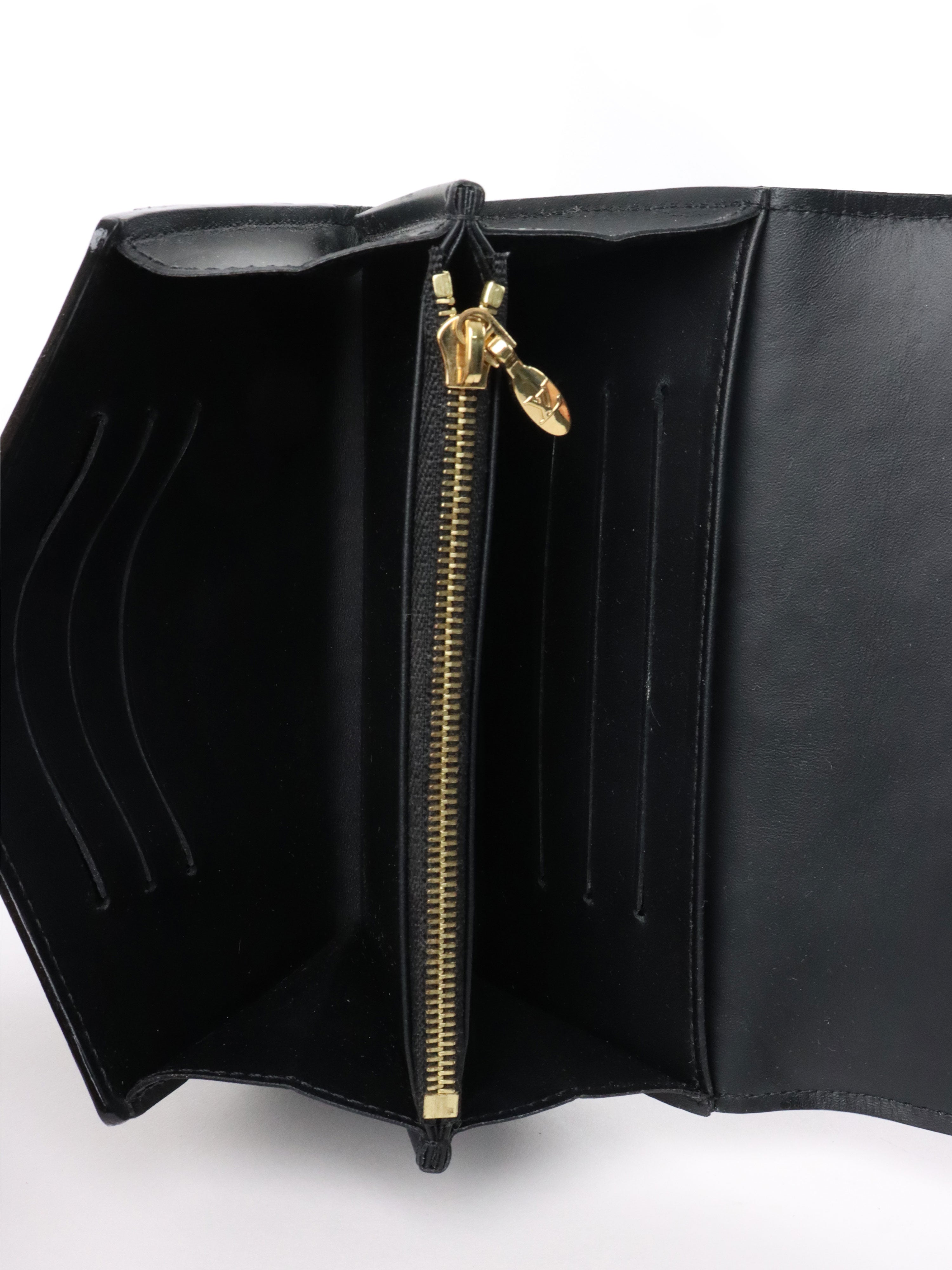 Louis Vuitton Black Vernis Wallet