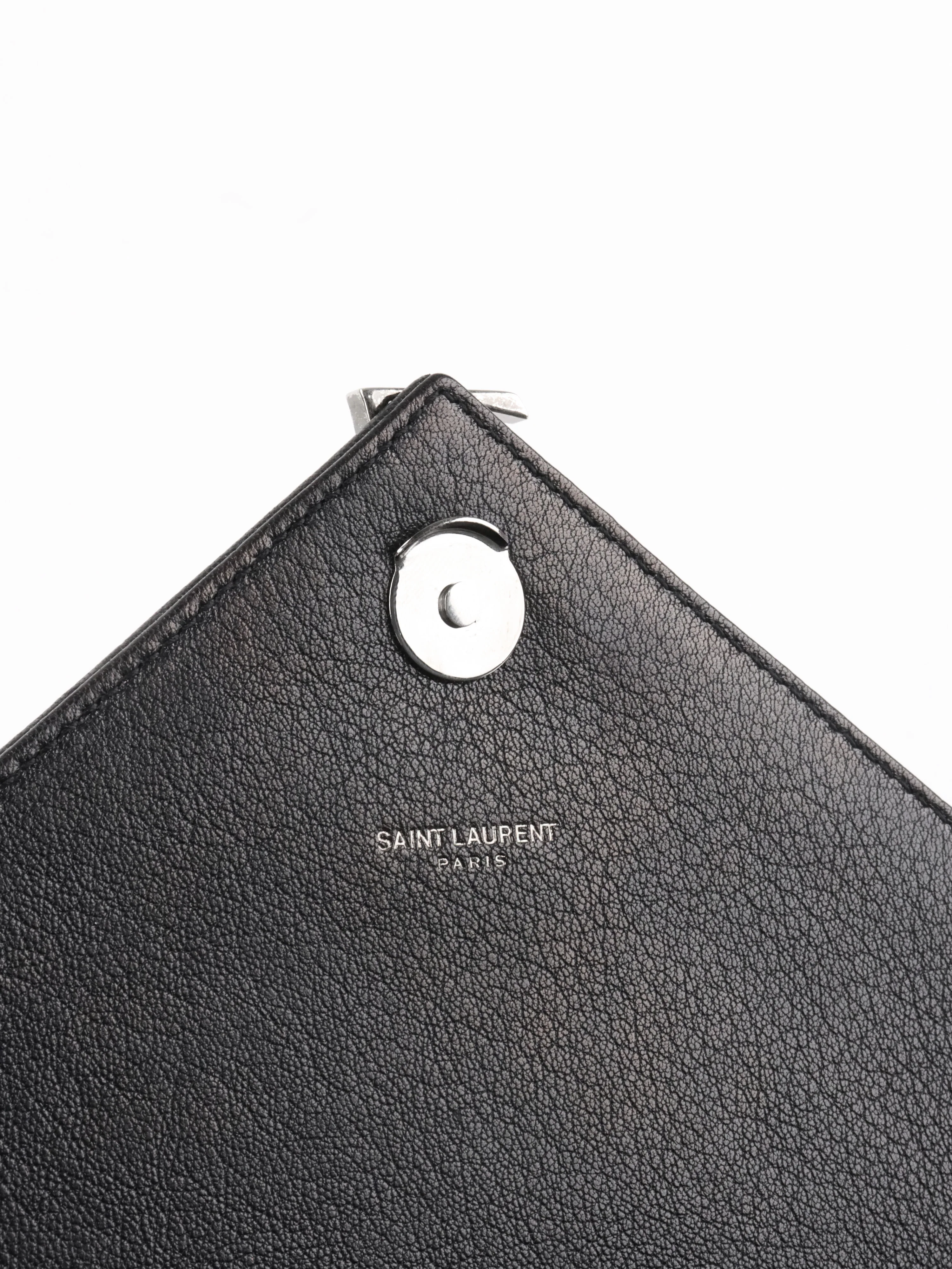 Saint Laurent Large Black College Bag