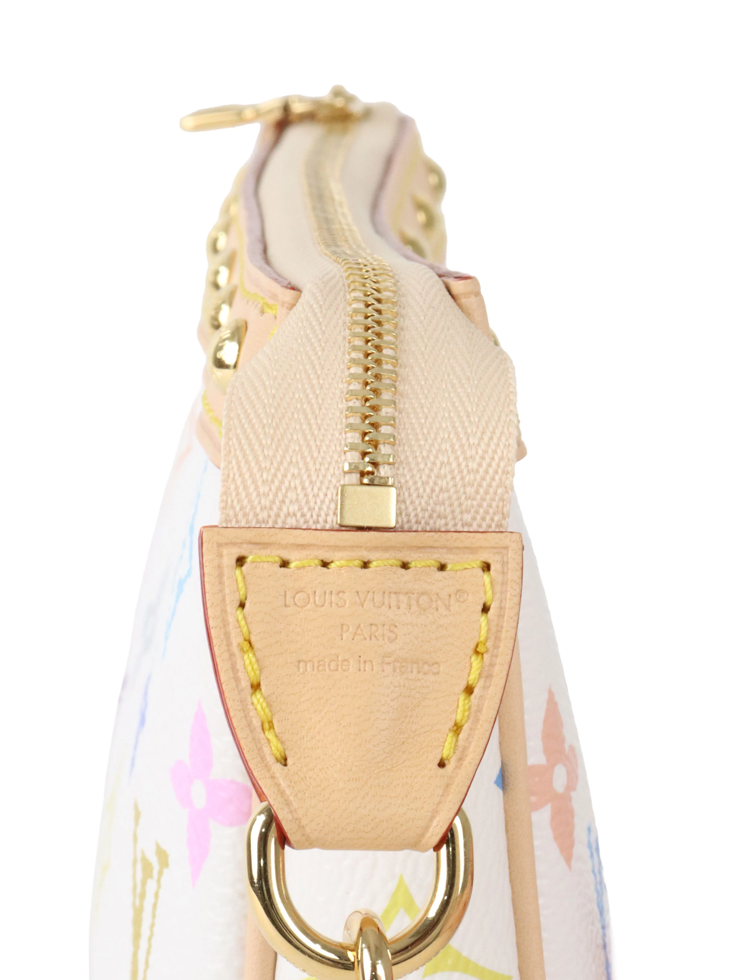 Louis Vuitton x Takashi Murakami Multicolour Pochette Accessoires