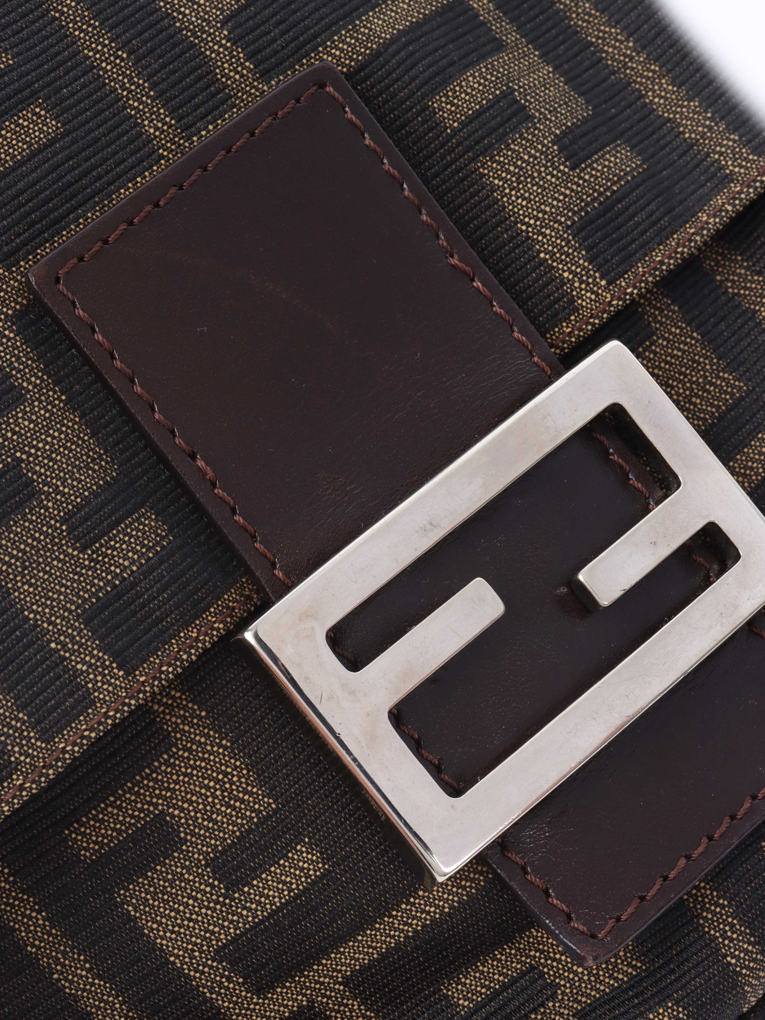 Fendi Zucca Mamma Baguette.
