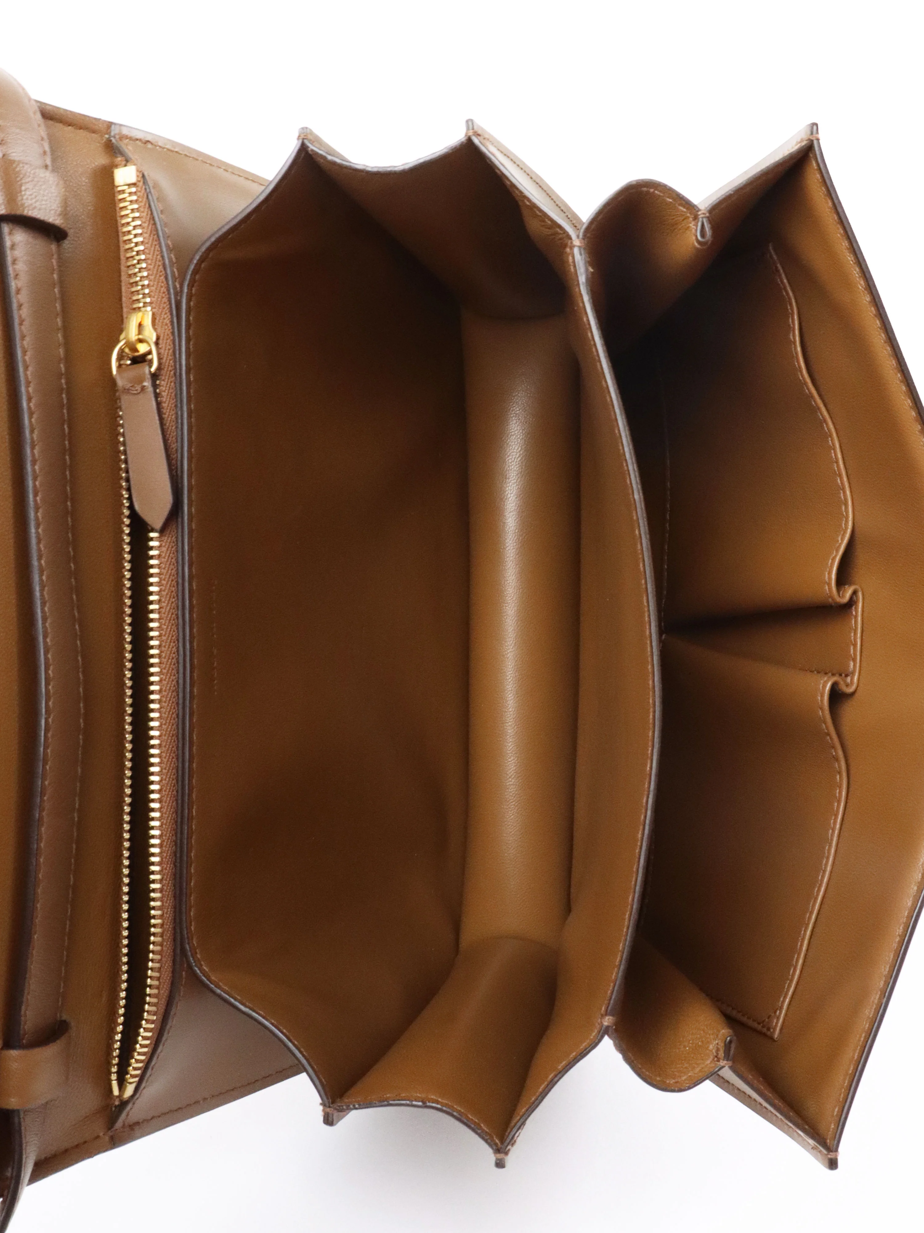 Celine Camel Medium Classic Box Bag