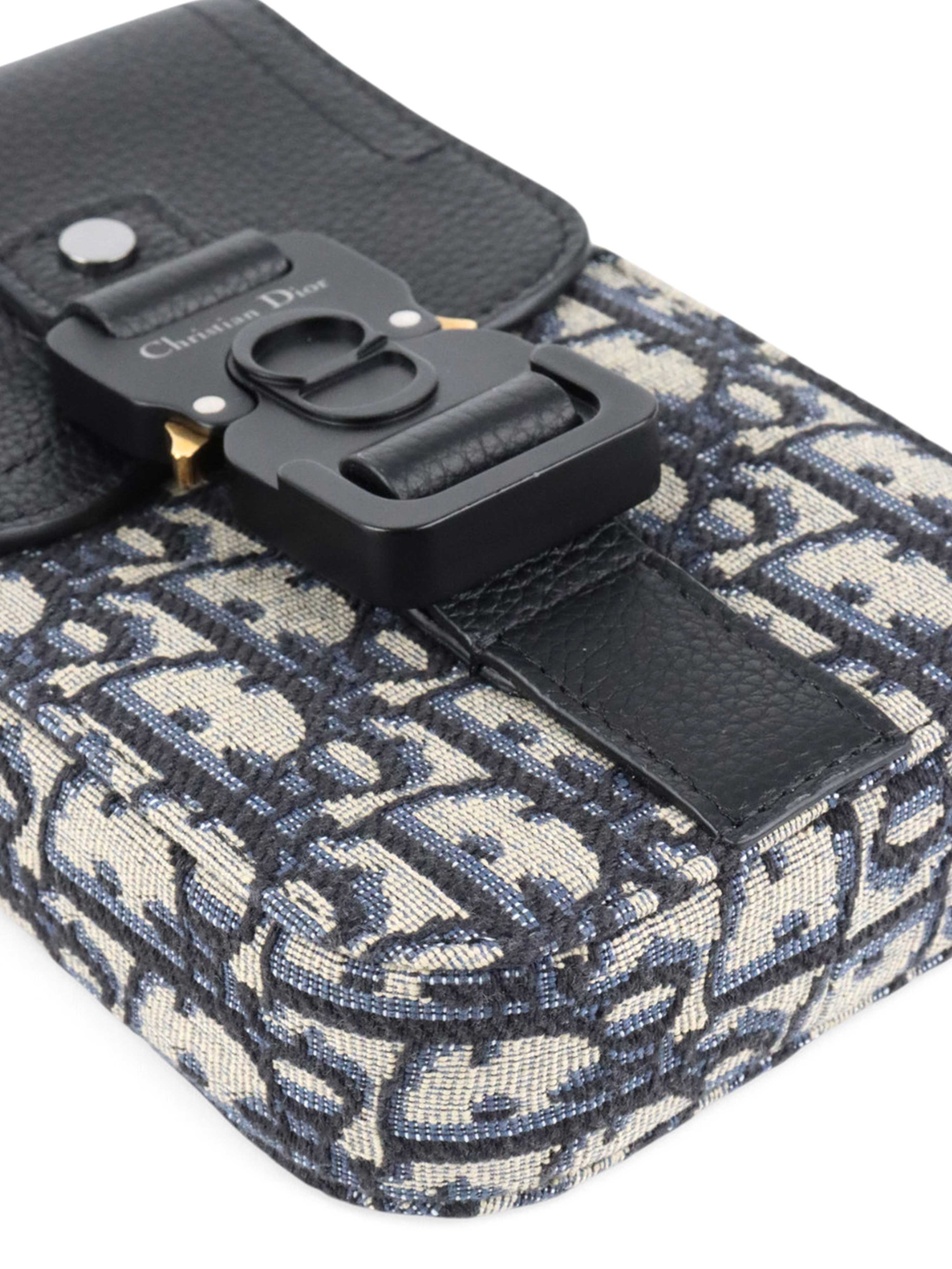 Dior Oblique Saddle Vertical Bag