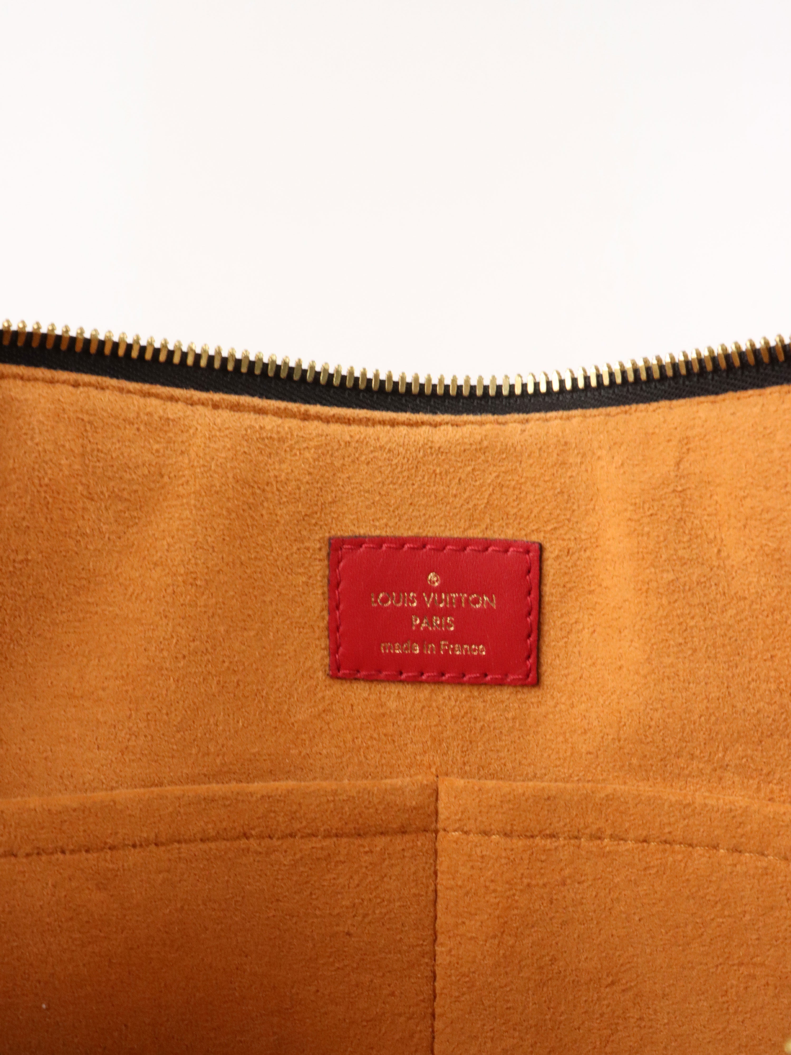 Louis Vuitton Black  Red Monogram Tuileries Bag