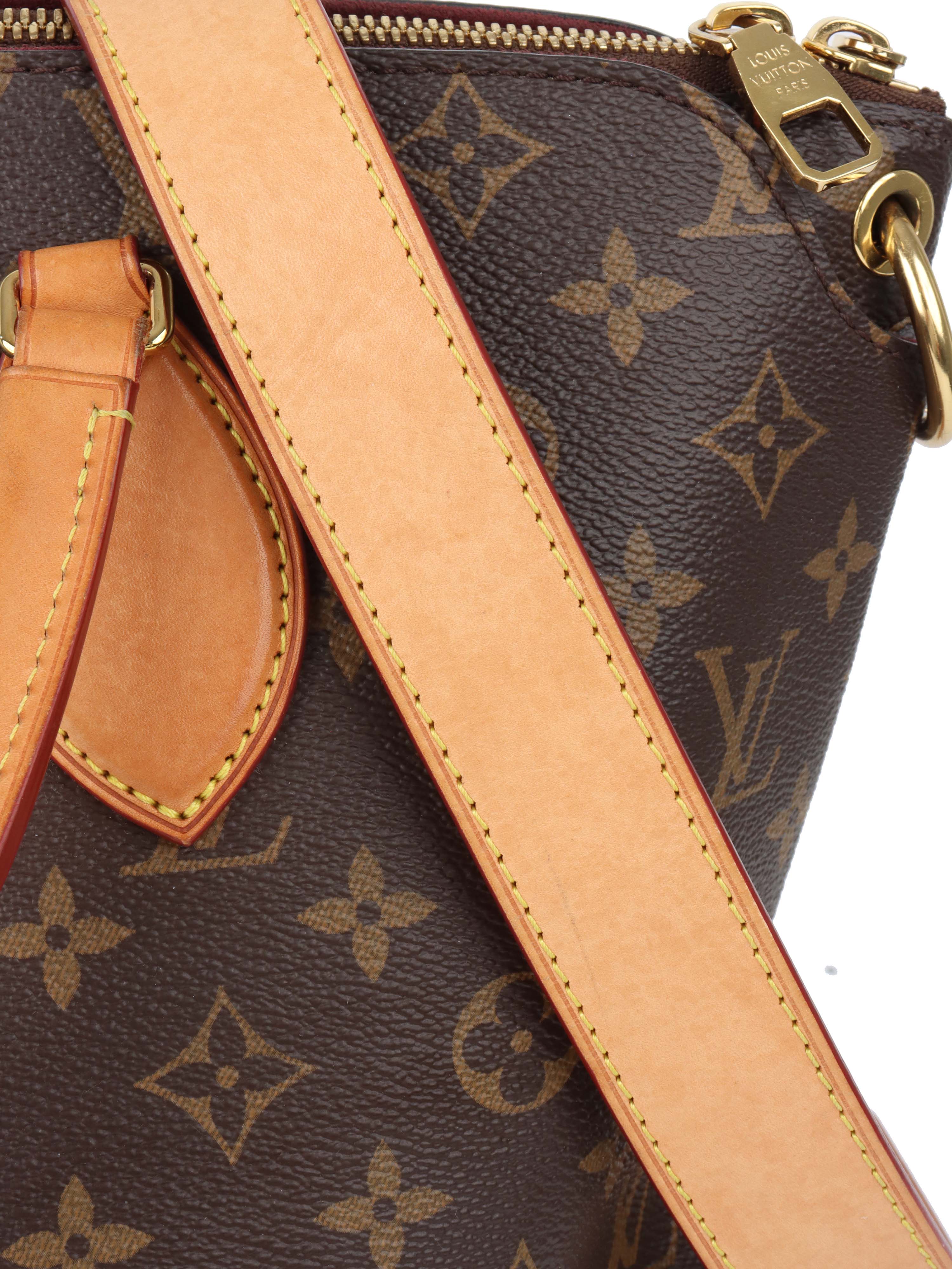 Louis Vuitton Monogram MM Flower Zipped Tote.