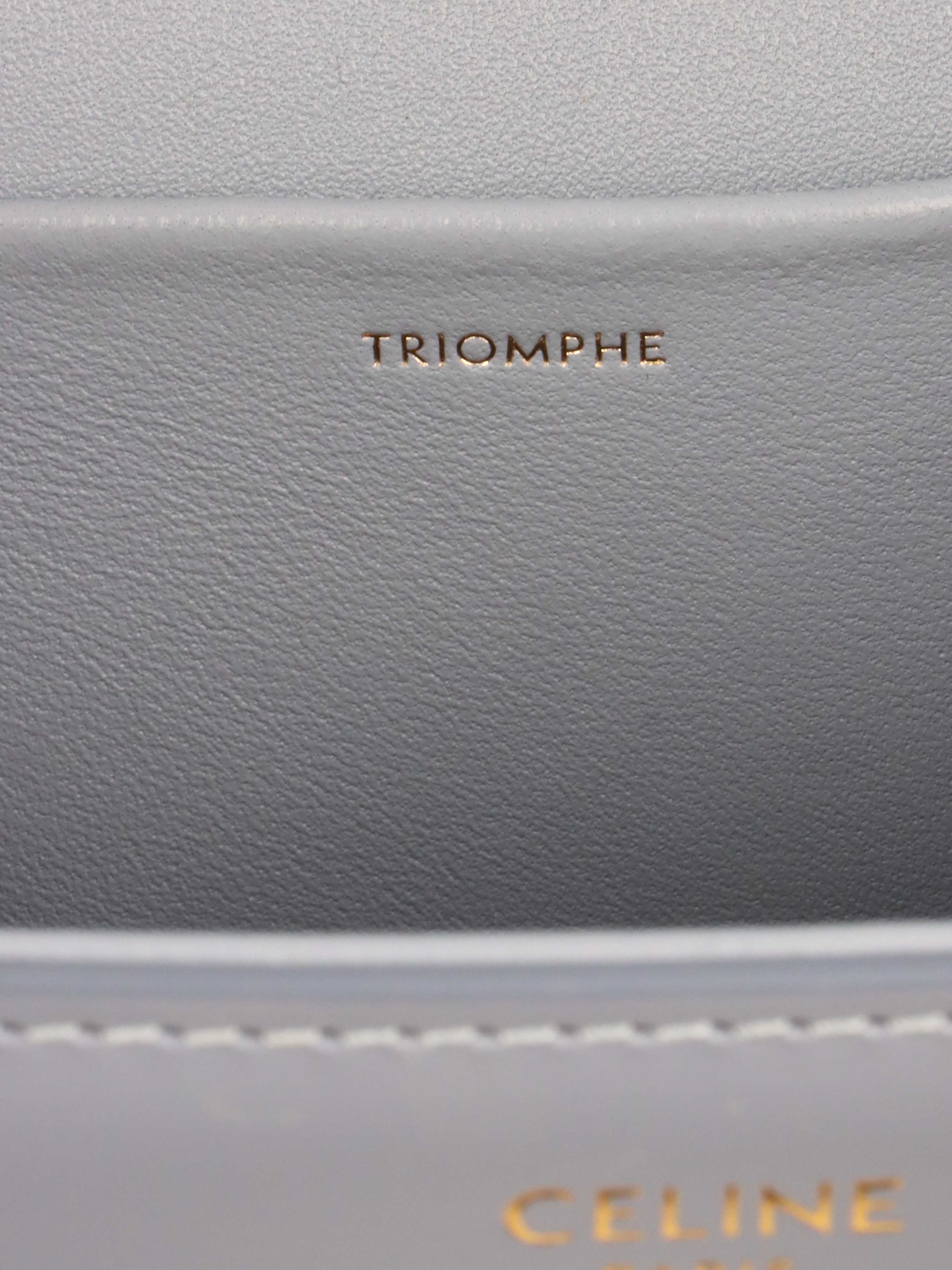 Celine Claude Shoulder Bag in Blue