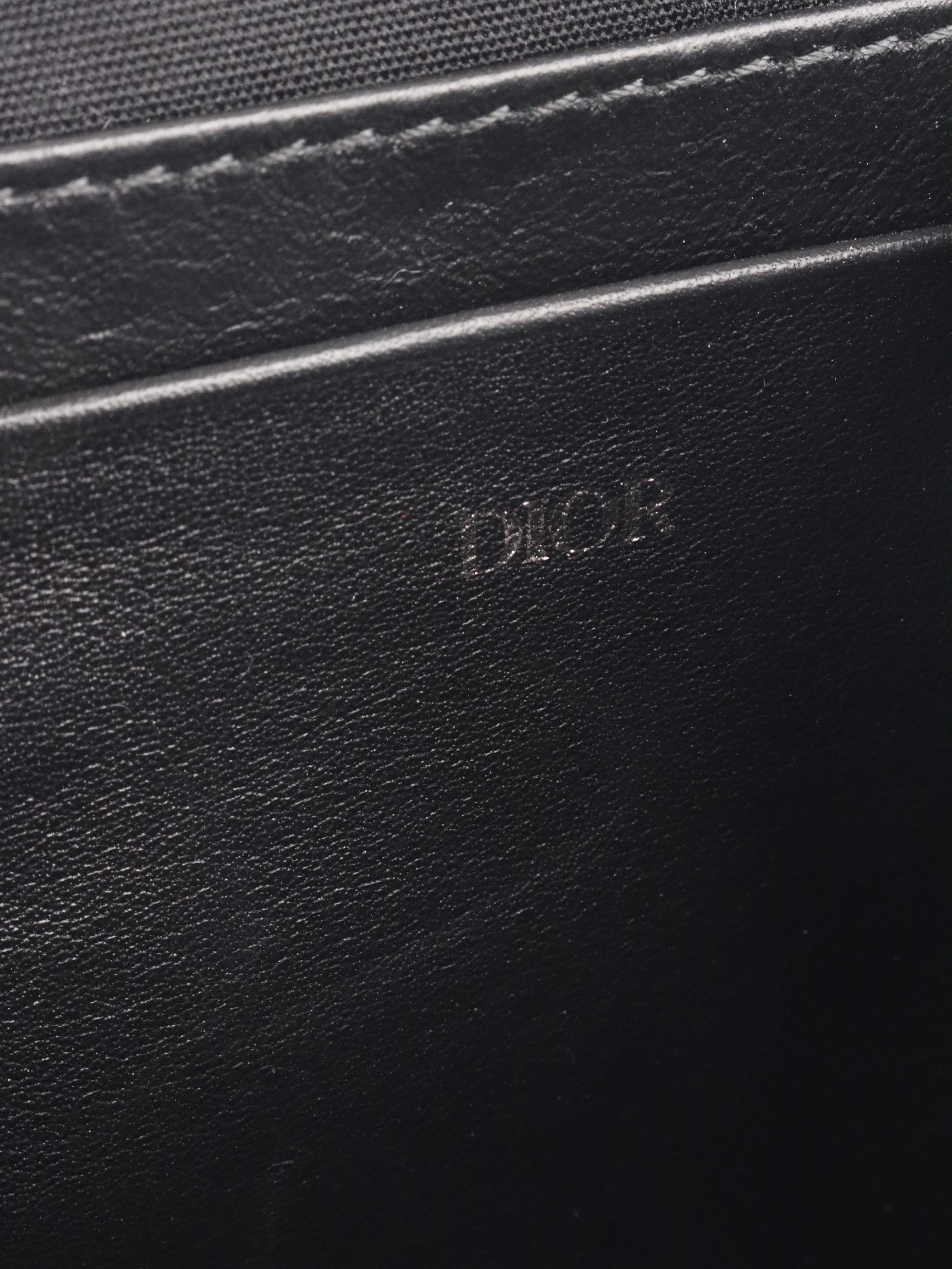 Dior Pouch With Strap Black Dior Oblique Jacquard