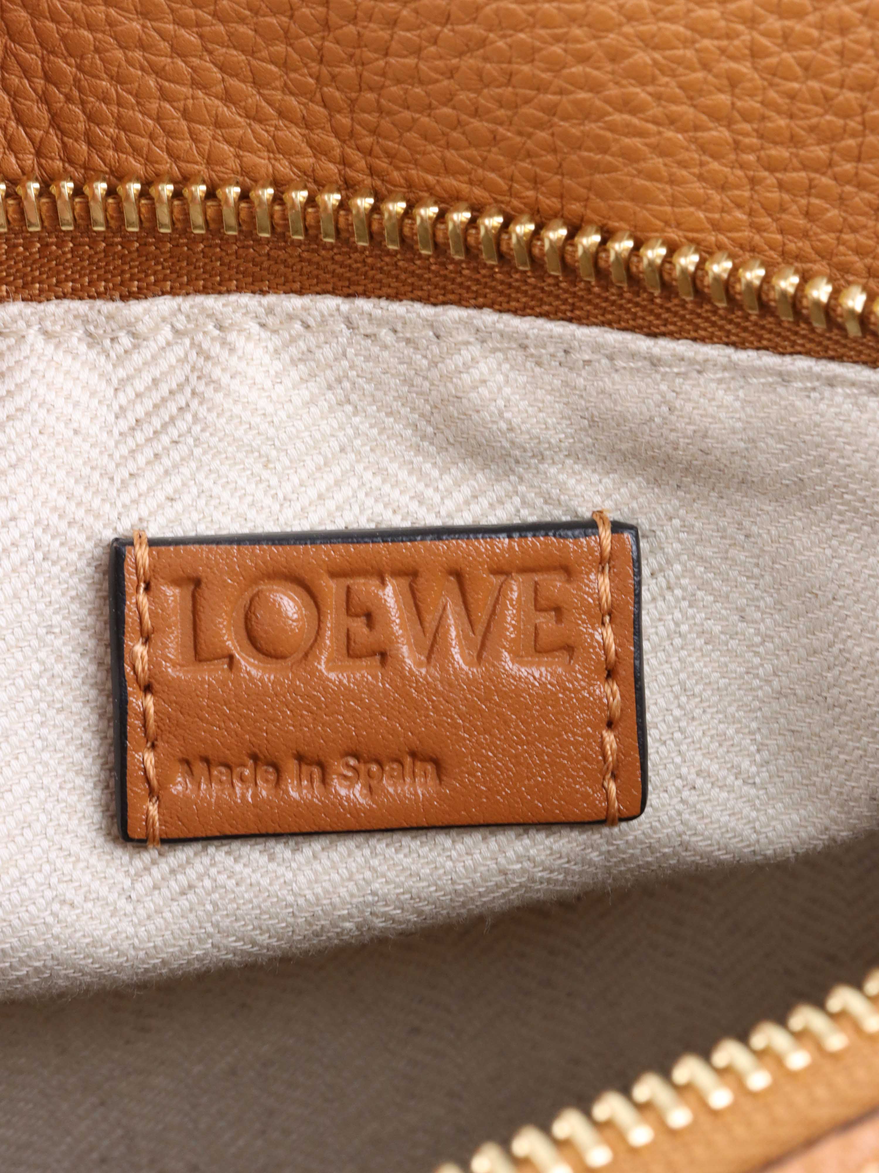 Loewe Small Tan Puzzle Bag.