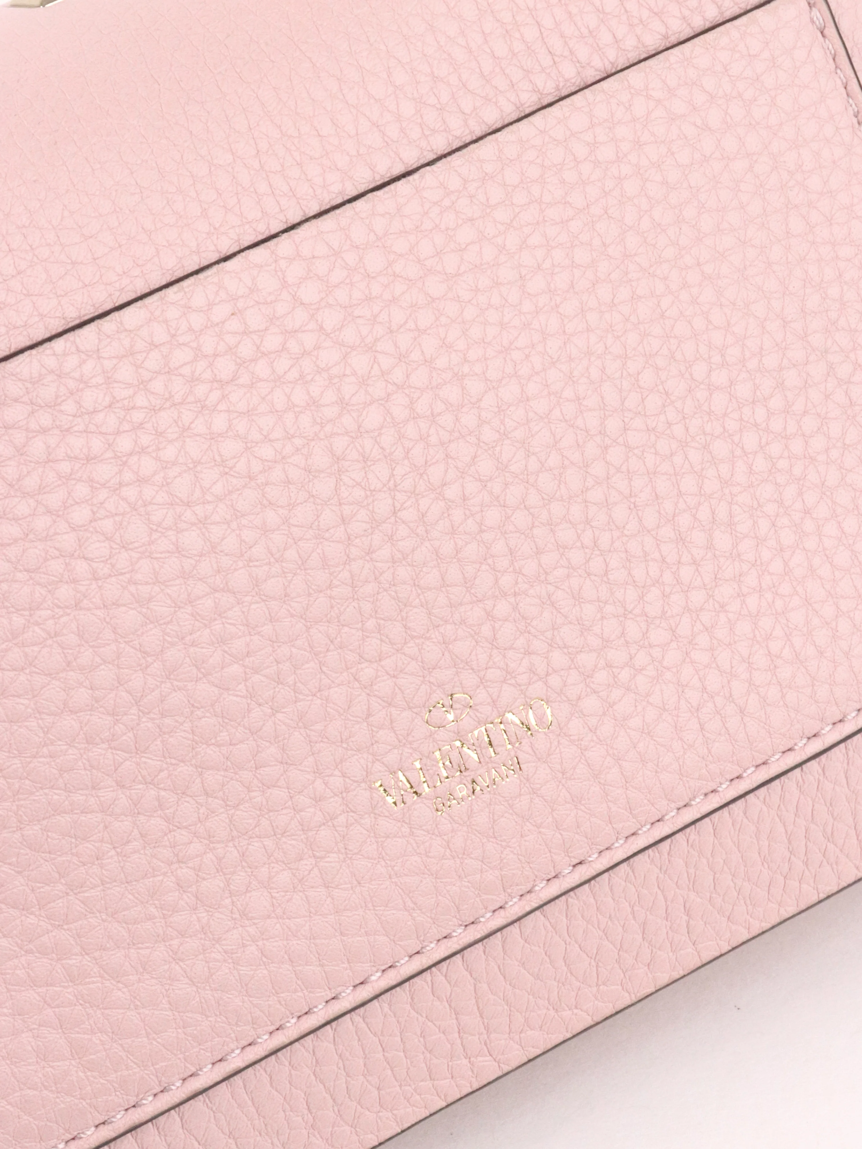 Valentino Rose Quartz Rockstuds Crossbody Bag