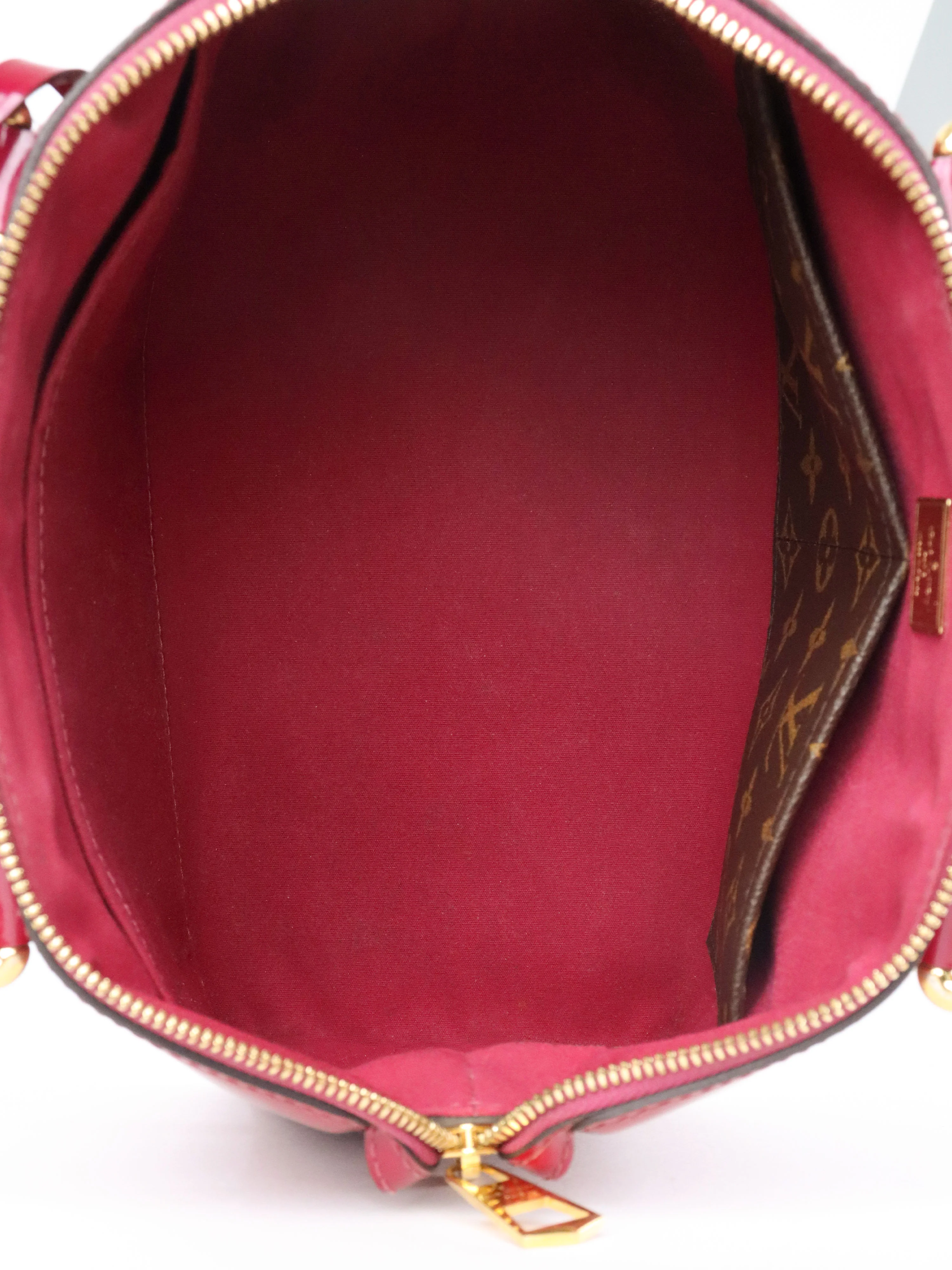 Louis Vuitton Magenta Pink Vernis Miroir Tote