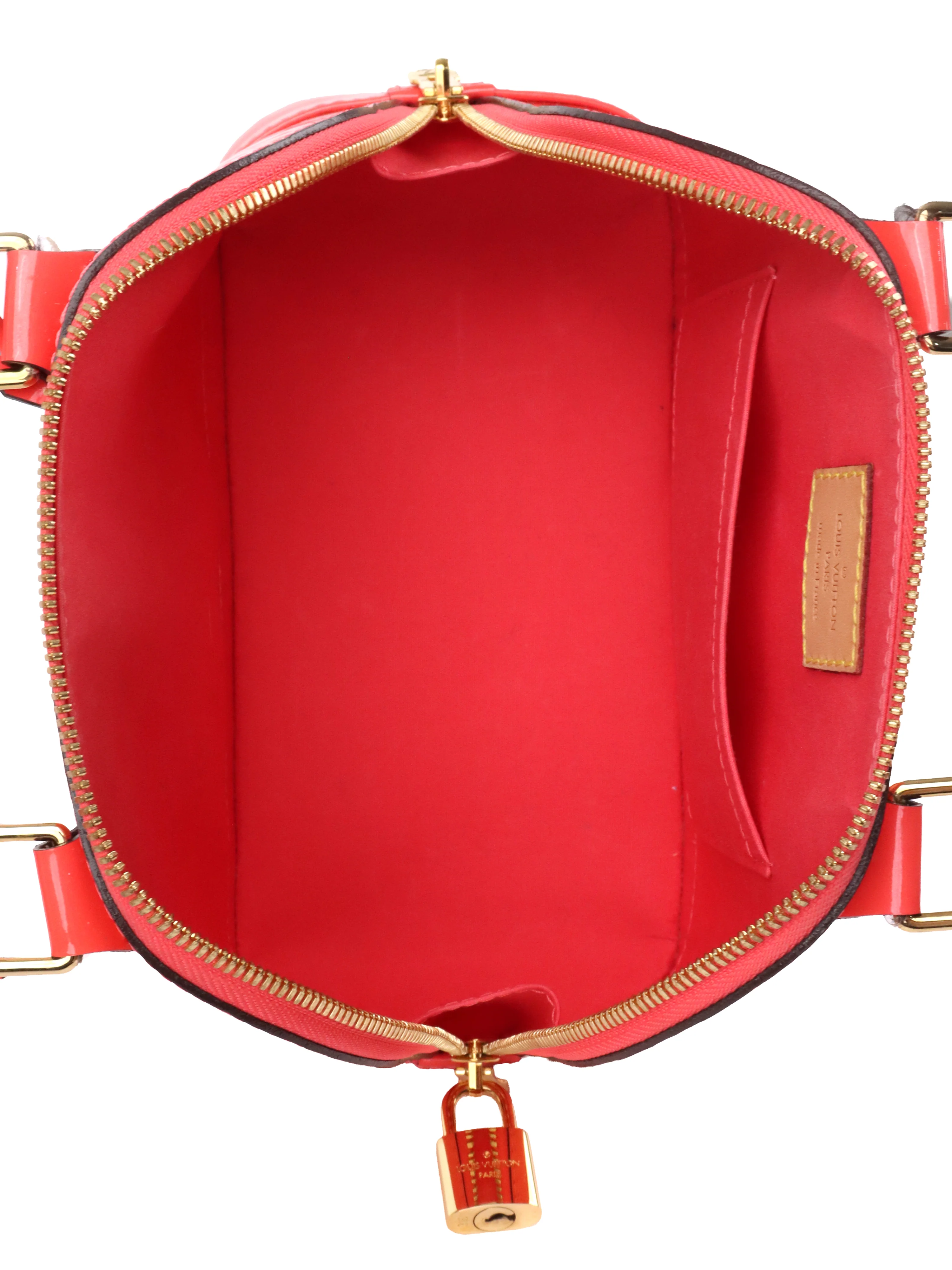 Louis Vuitton Rose Patent Alma BB