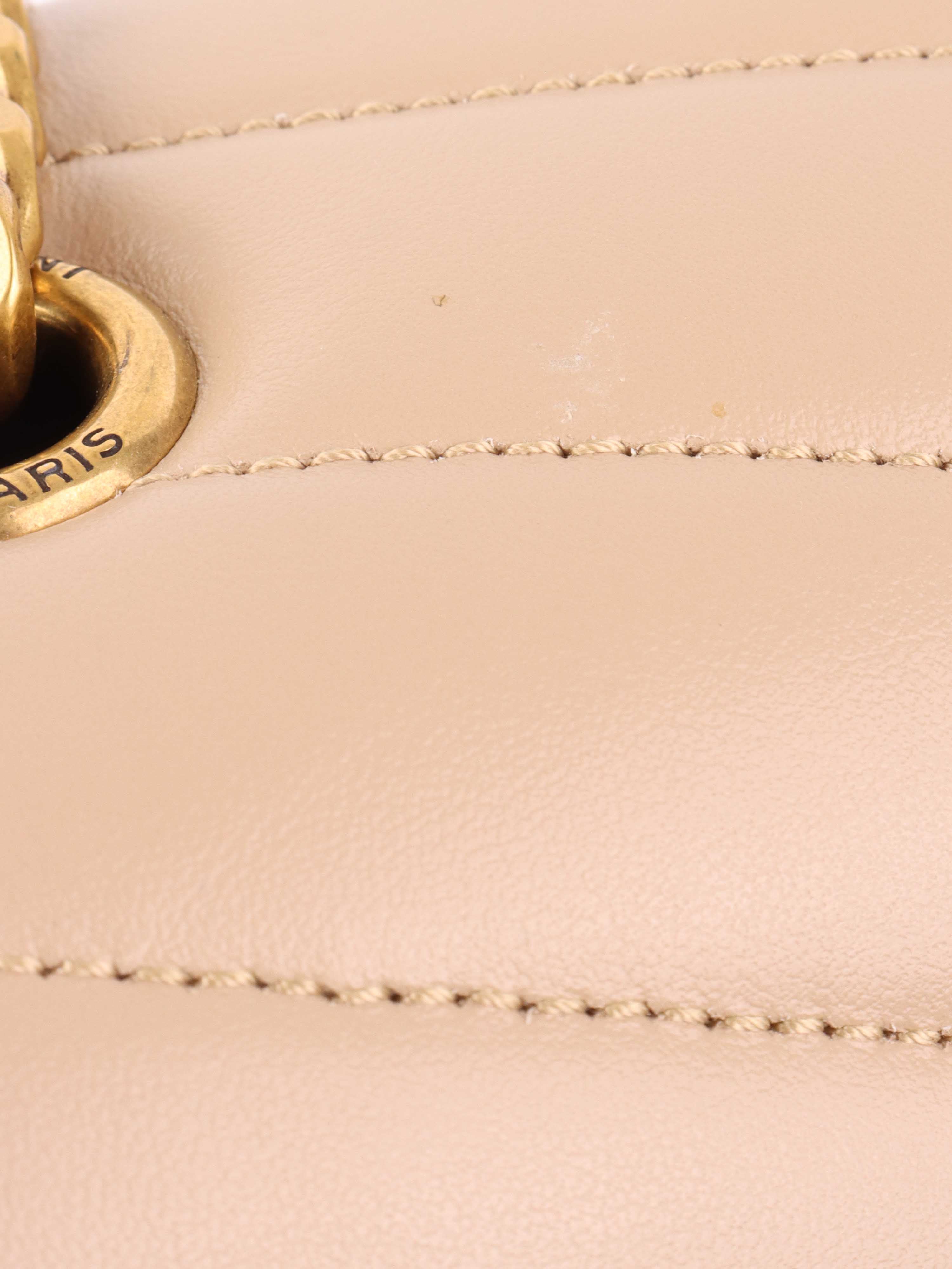 Saint Laurent Medium Beige Loulou Bag.