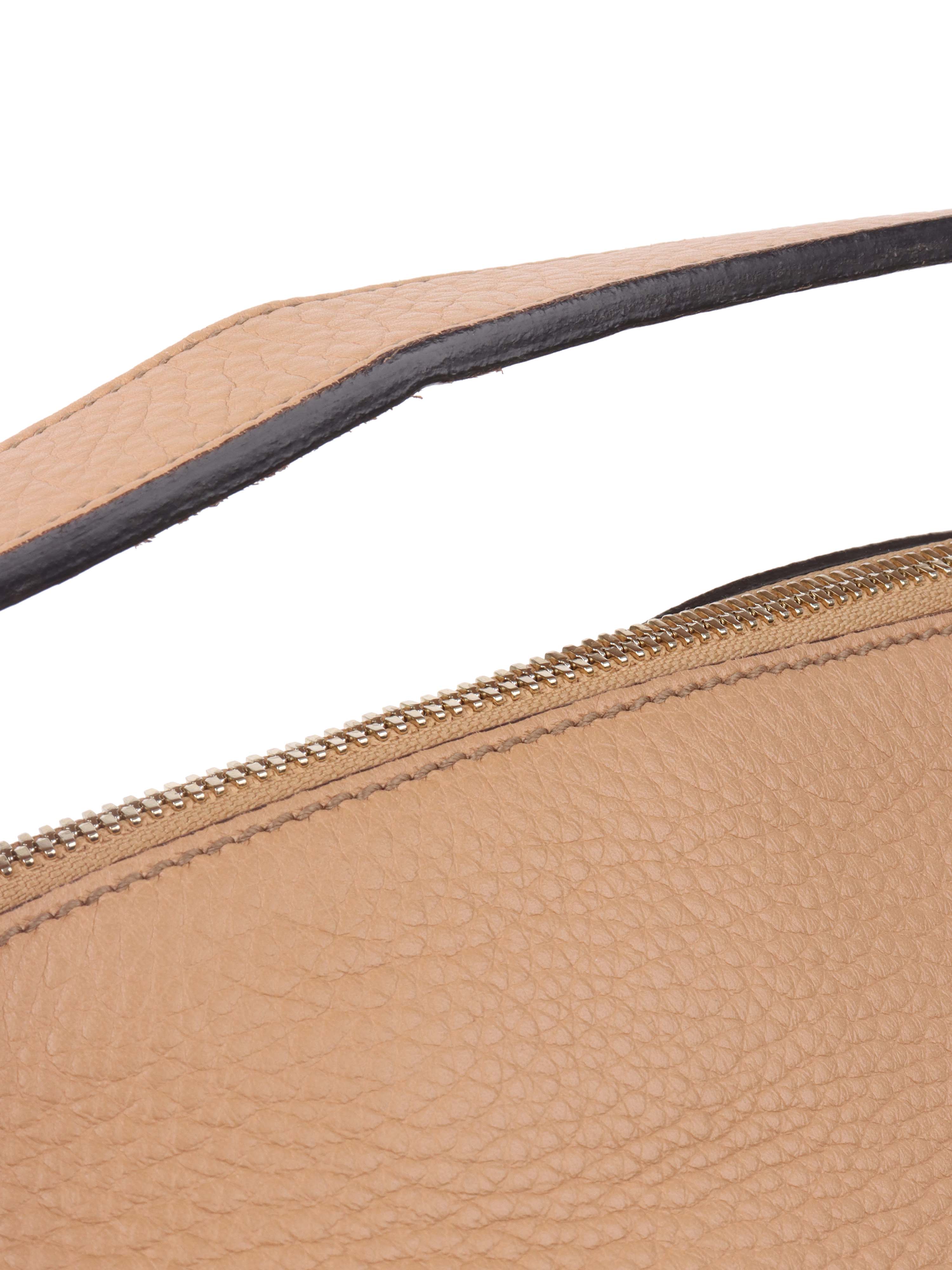 Gucci Beige Soho Hobo Bag.