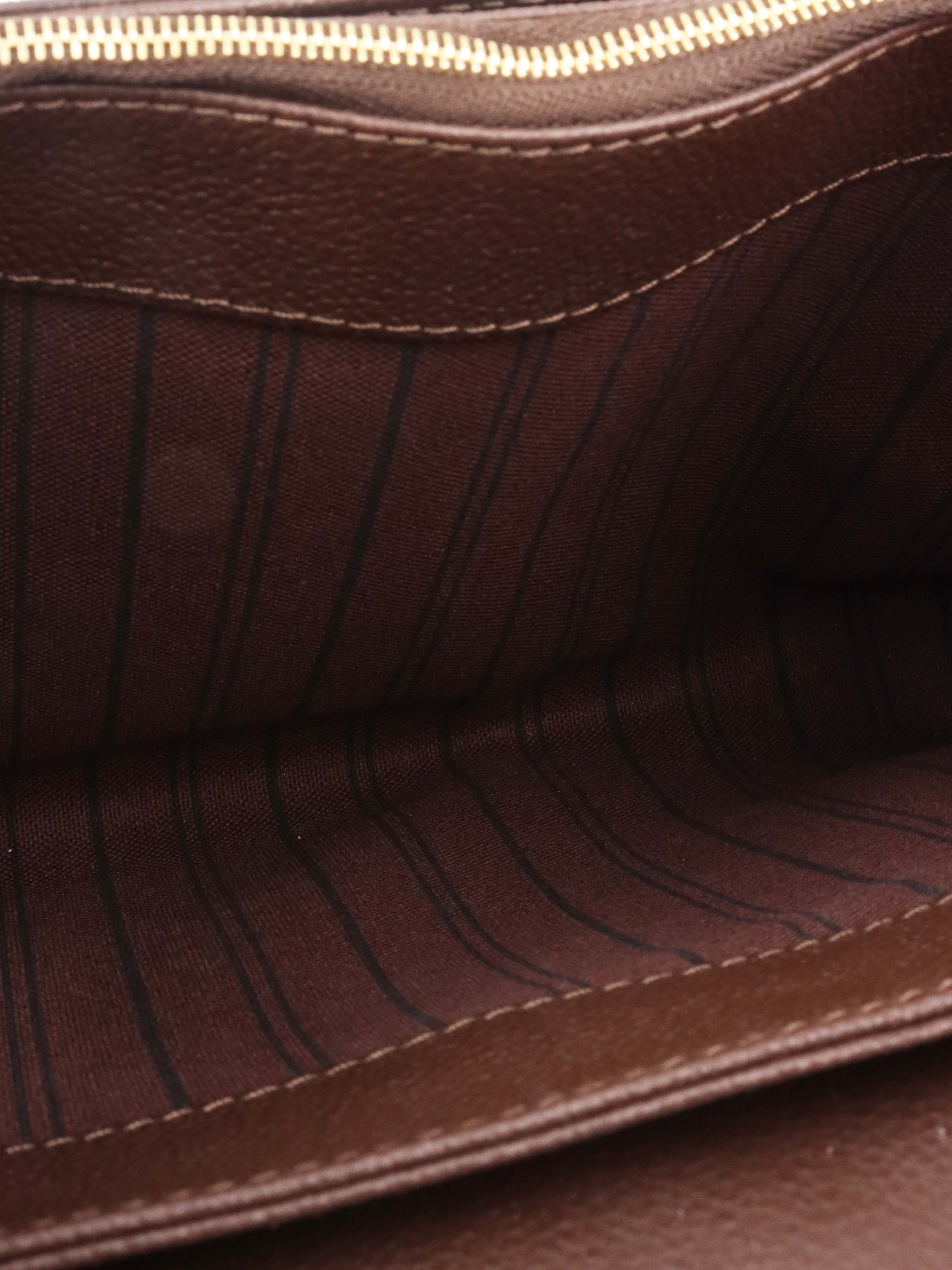 Louis Vuitton Brown Fascinante Empreinte Monogram Bag.