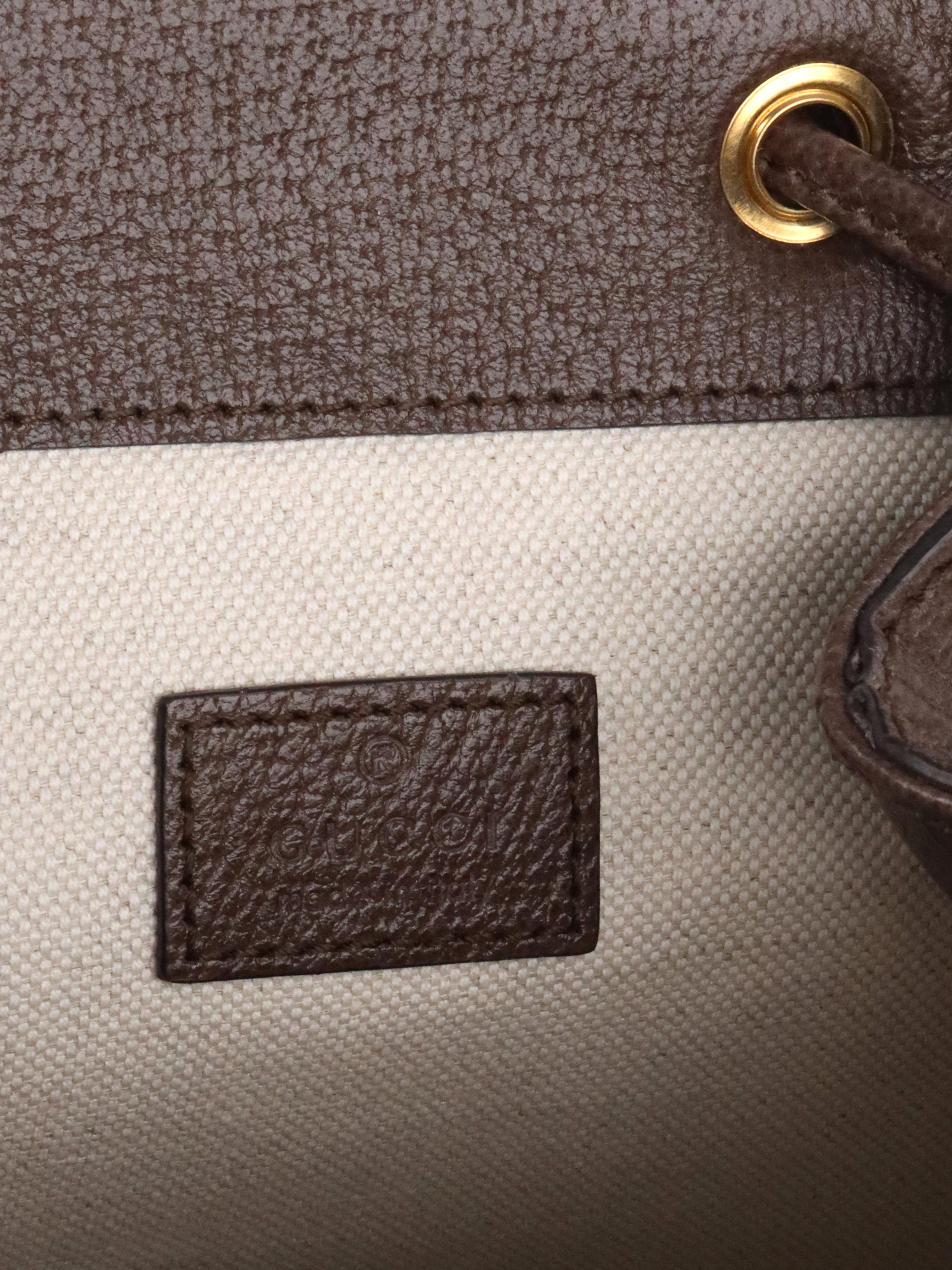 Gucci Mini Ophidia Ebony Backpack