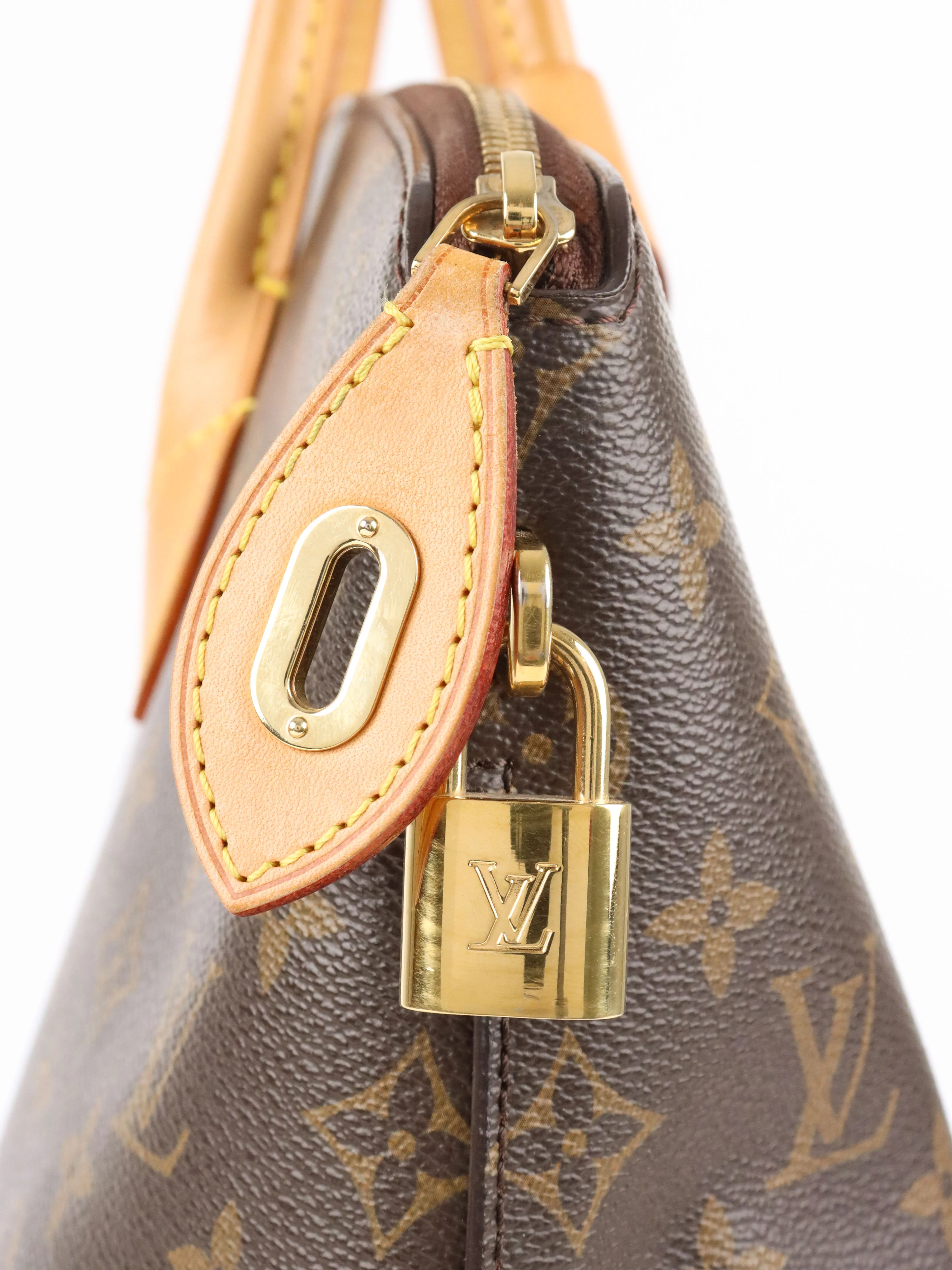 Louis Vuitton Monogram Lockit Tote Bag