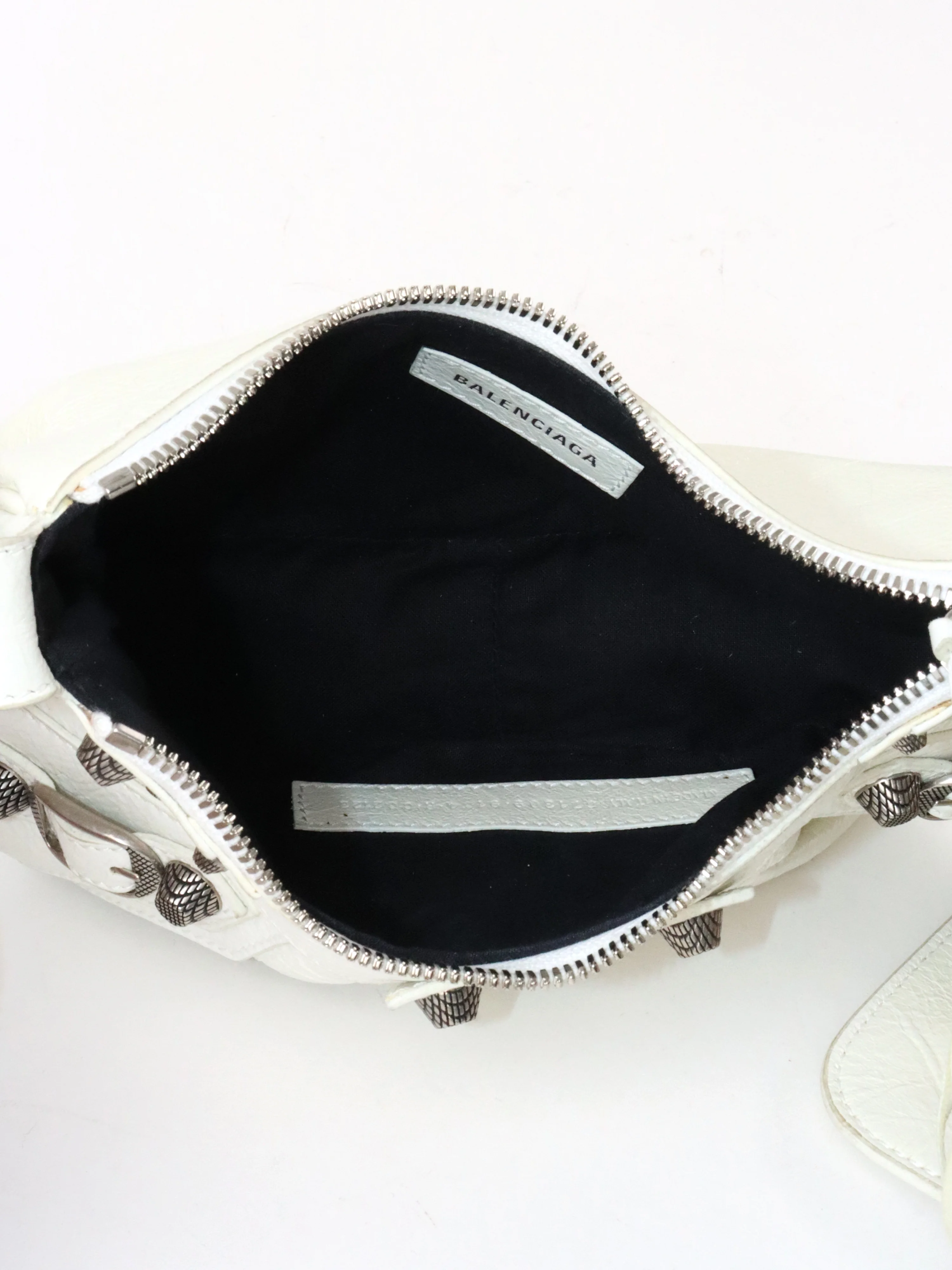 Balenciaga White Le Cagole XS Bag