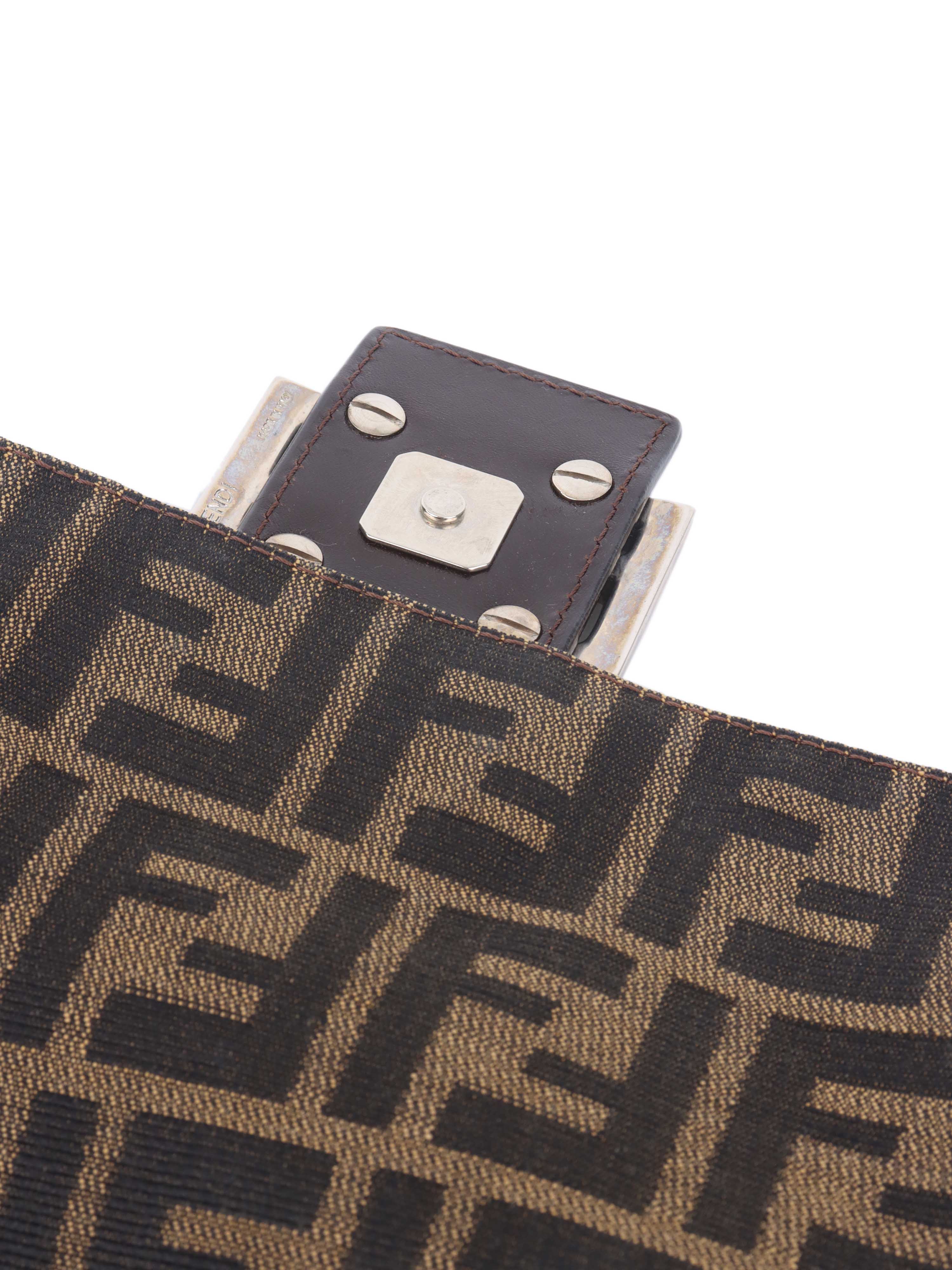 Fendi Zucca Mamma Baguette.