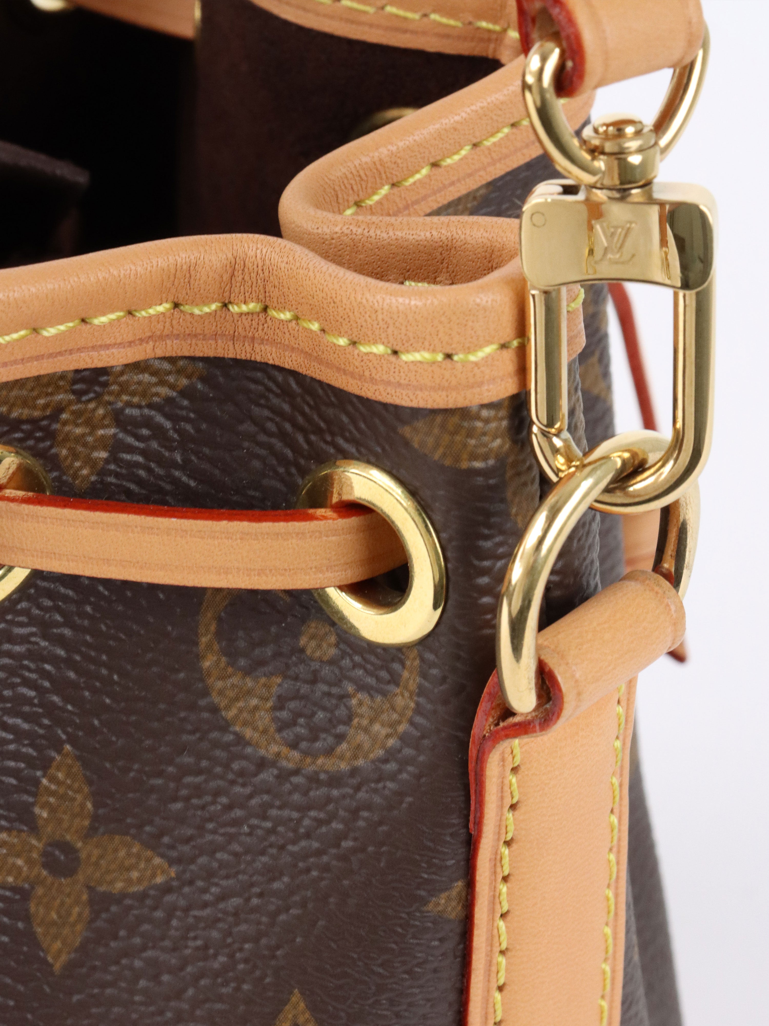Louis Vuitton Monogram Nano Noé Bag.