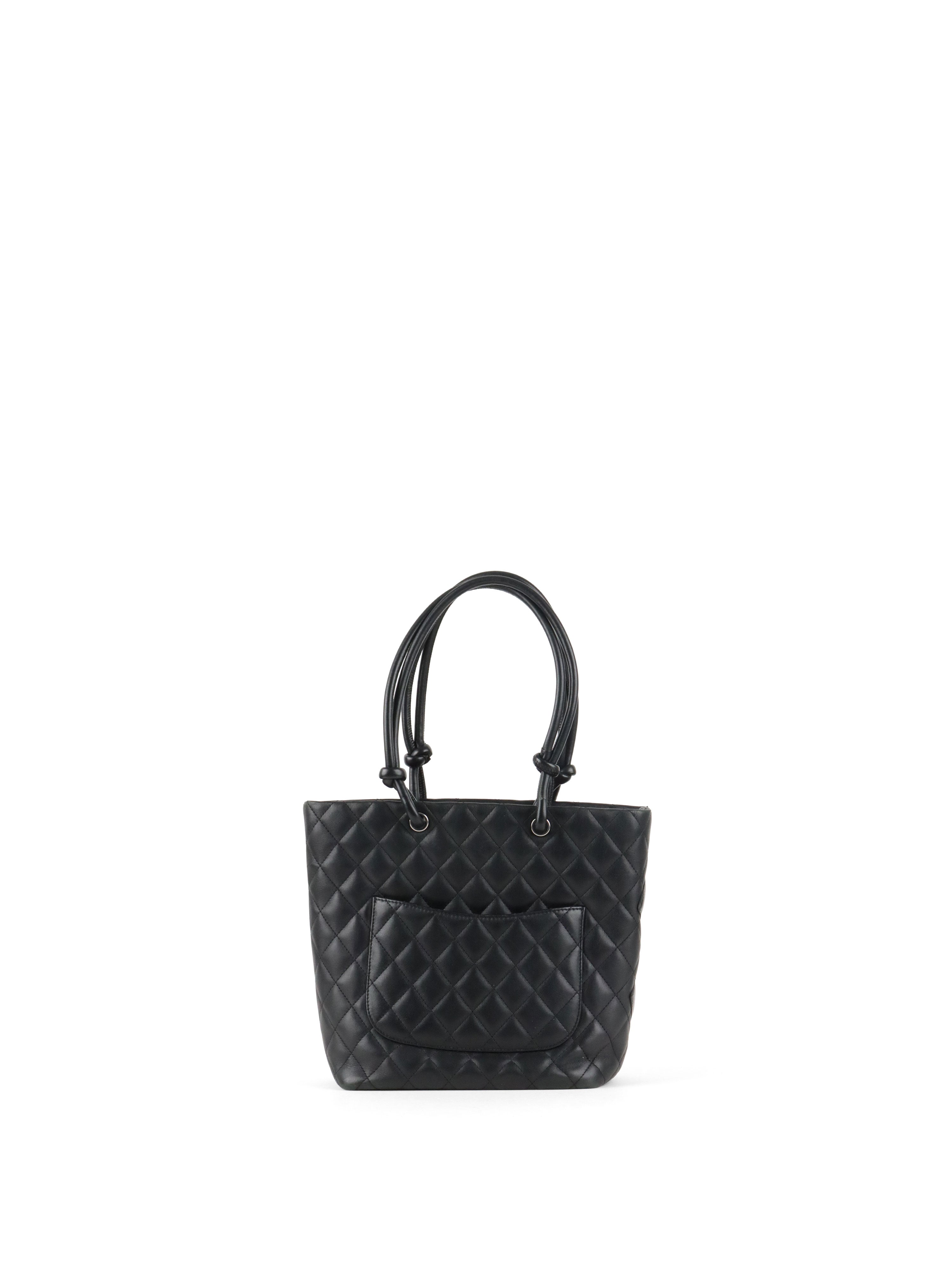 Chanel Black Cambon Ligne Tote Bag