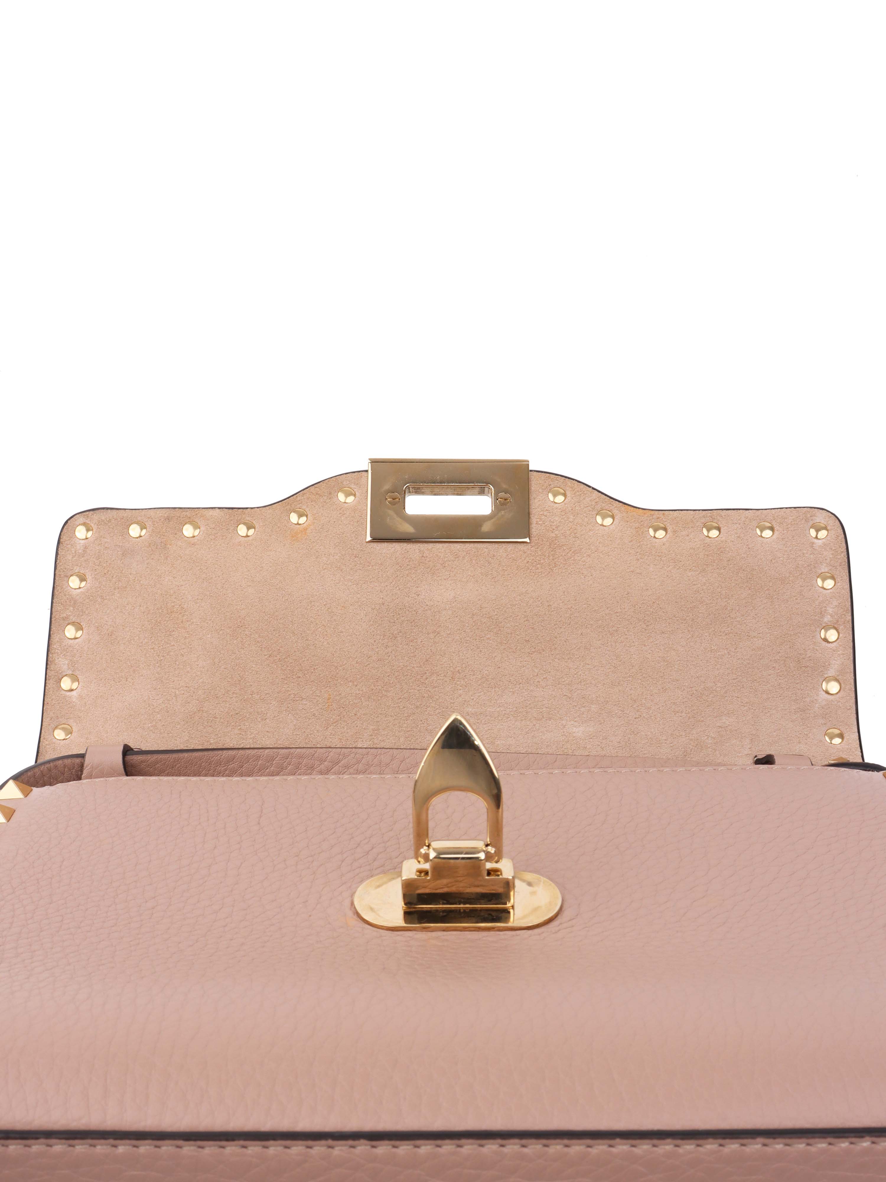 Valentino Dusty Pink Rockstud Crossbody Bag.