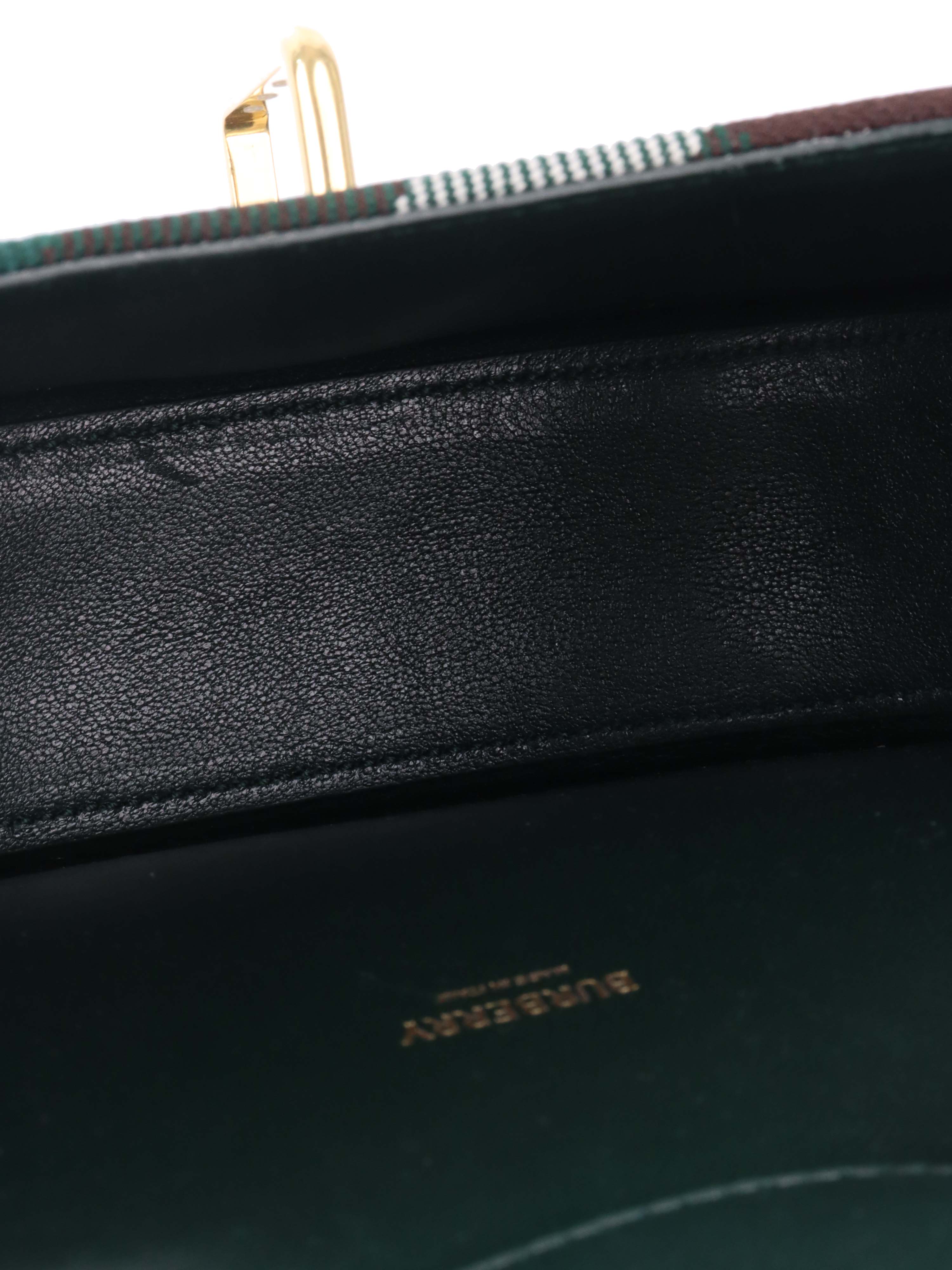 Burberry Deep Green Mini Rocking Horse Bag.