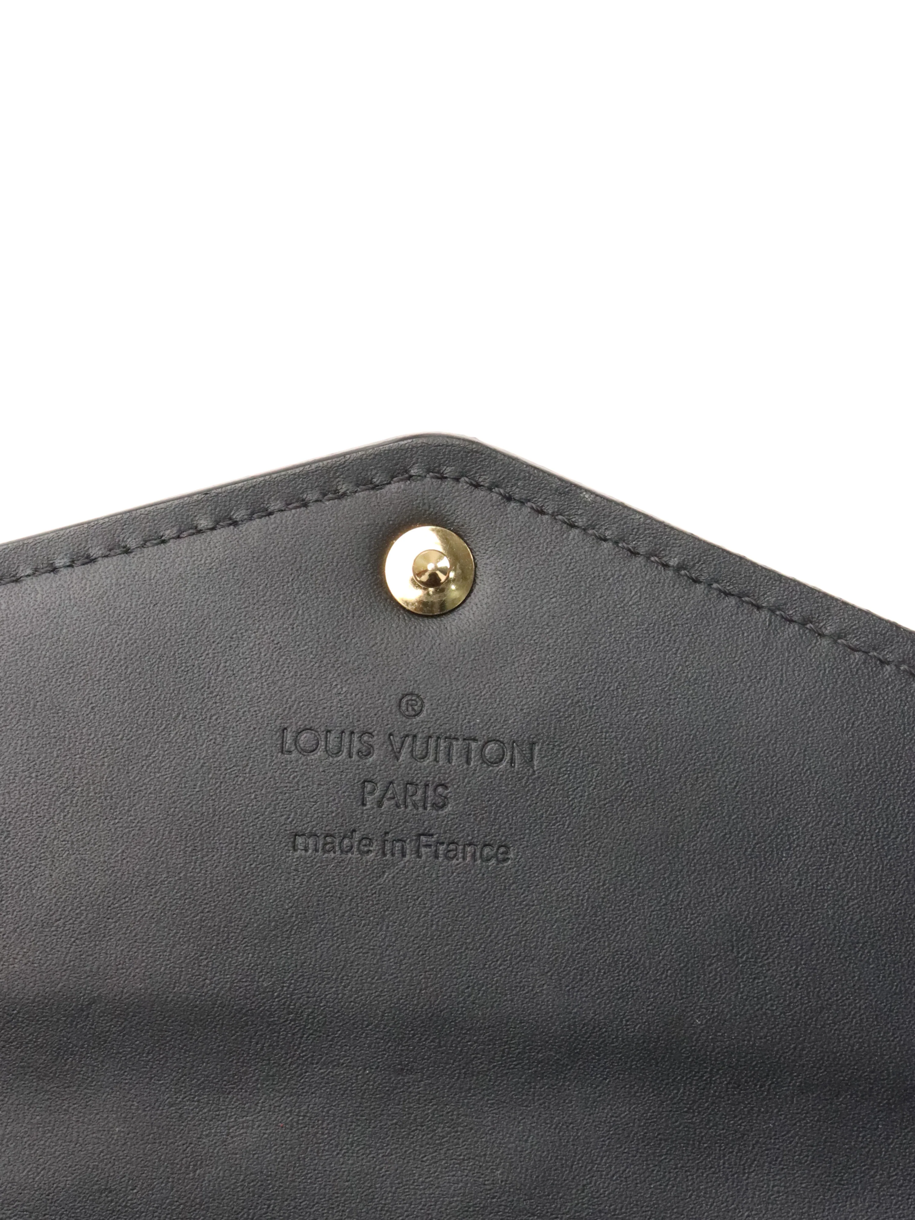 Louis Vuitton Black Vernis Wallet