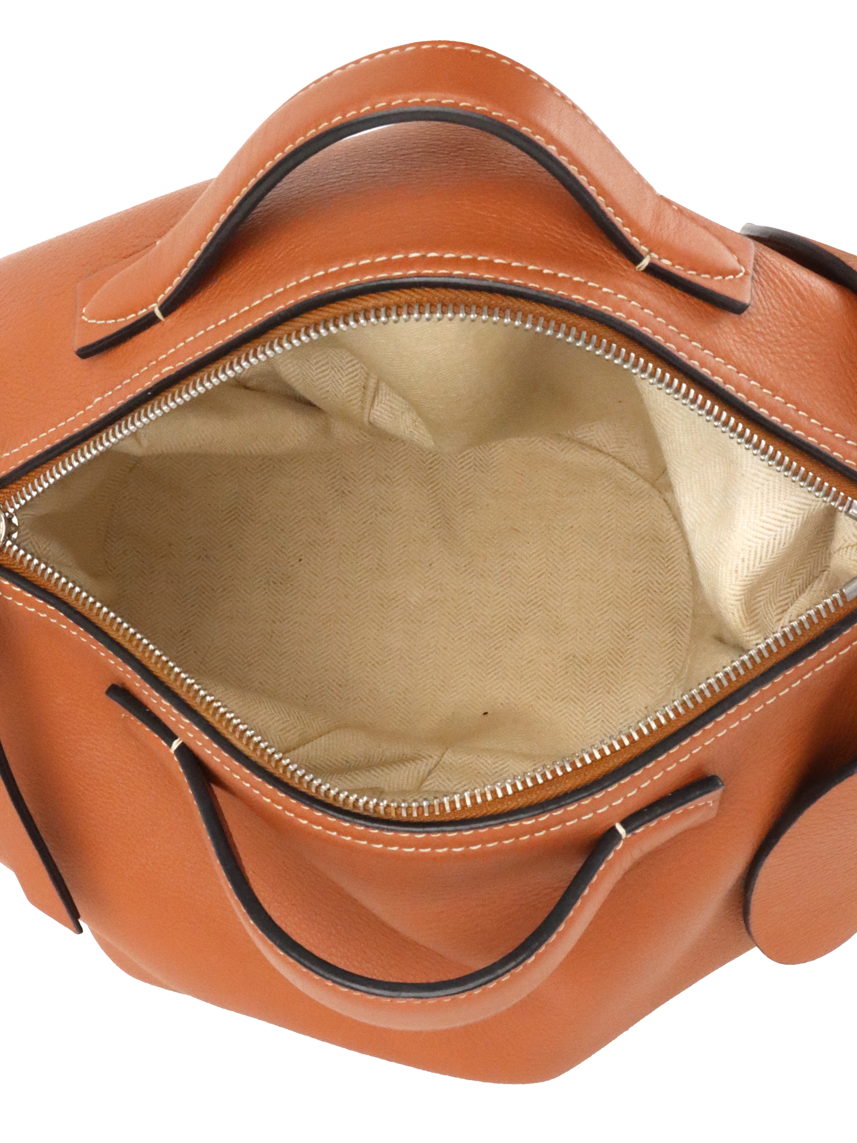 Loewe Tan Large Elephant Shoulder Bag