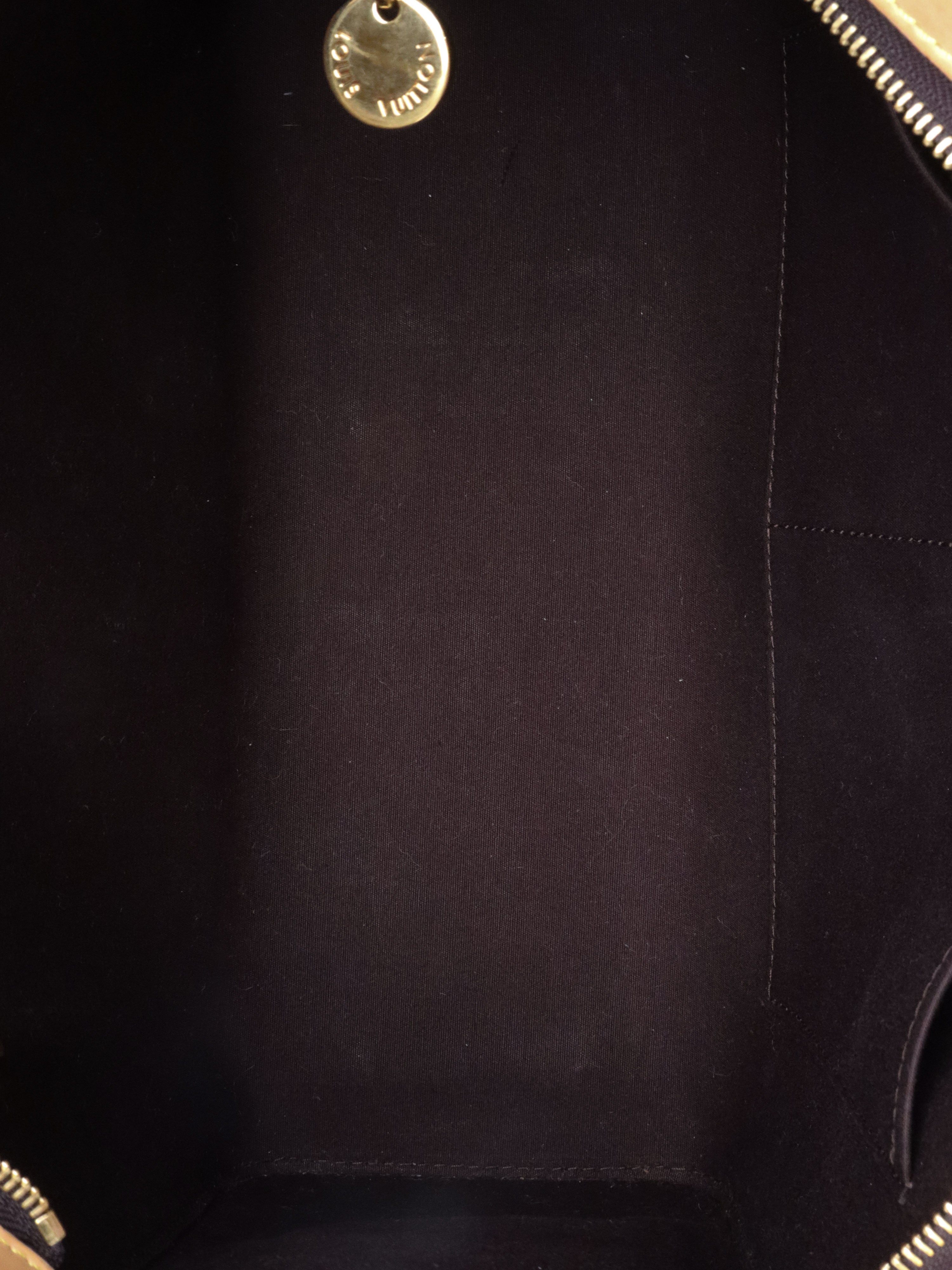 Louis Vuitton Amarate Monogram Vernis Brea MM Bag