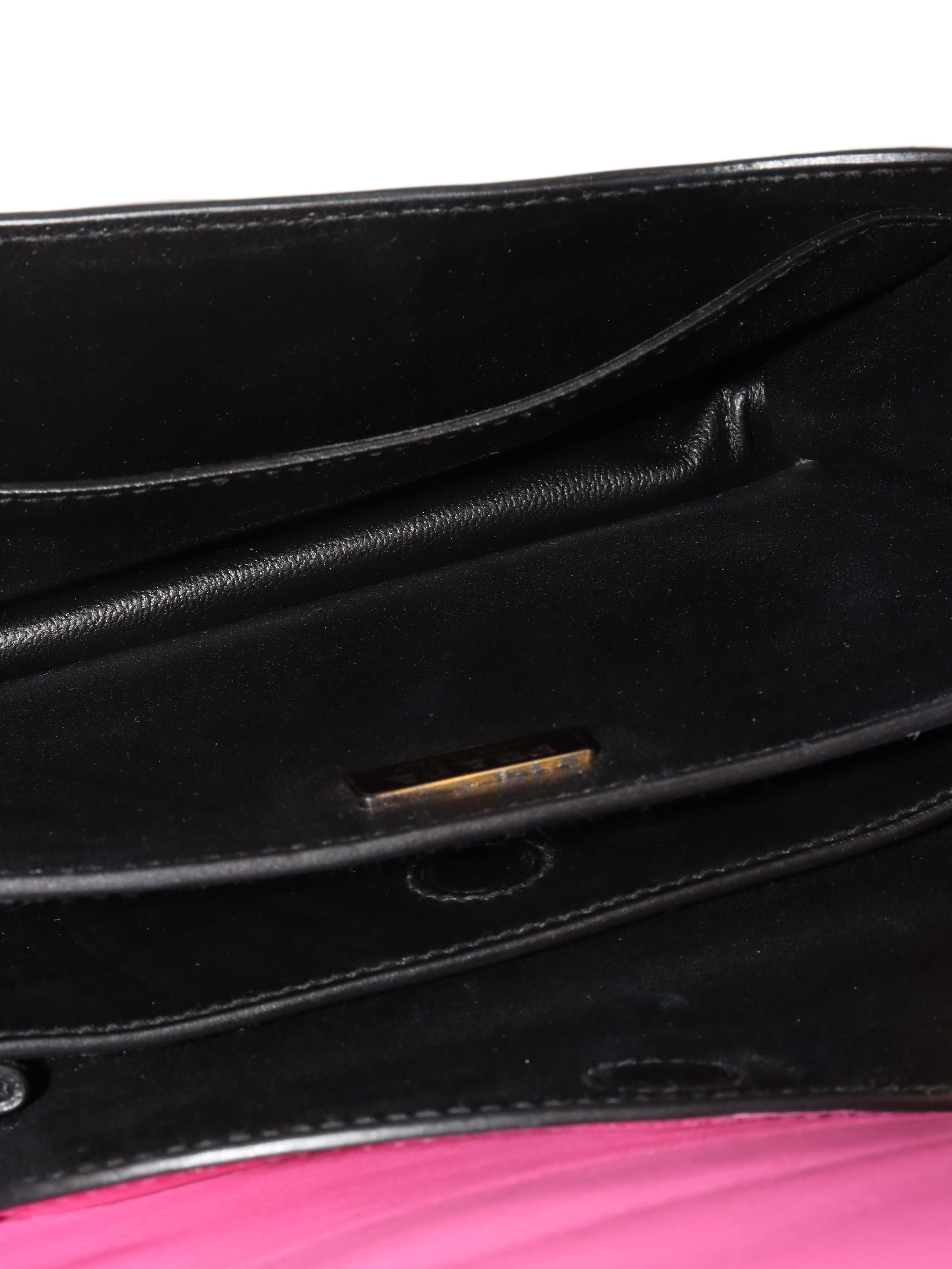 Prada Pink Cahier Leather Crossbody Bag.
