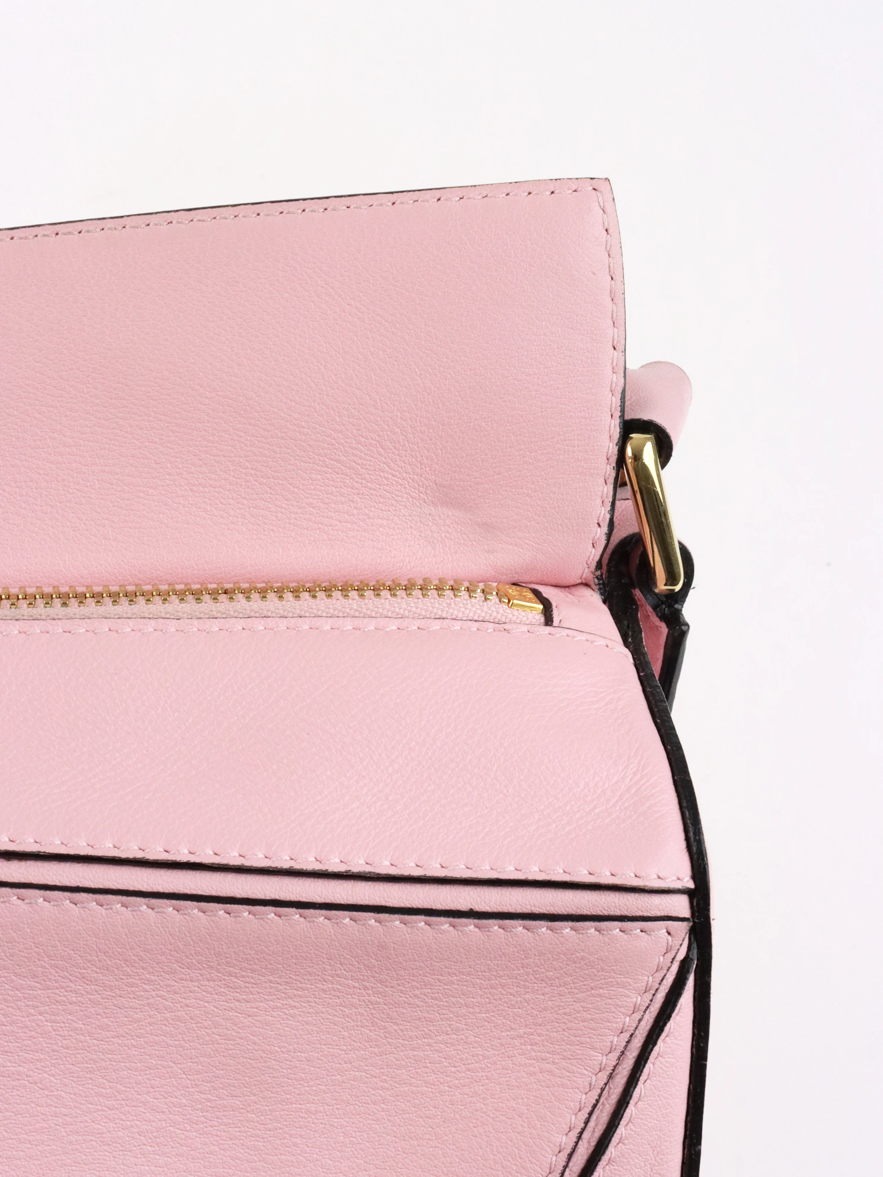 Loewe Small Soft Pink Puzzle Bag