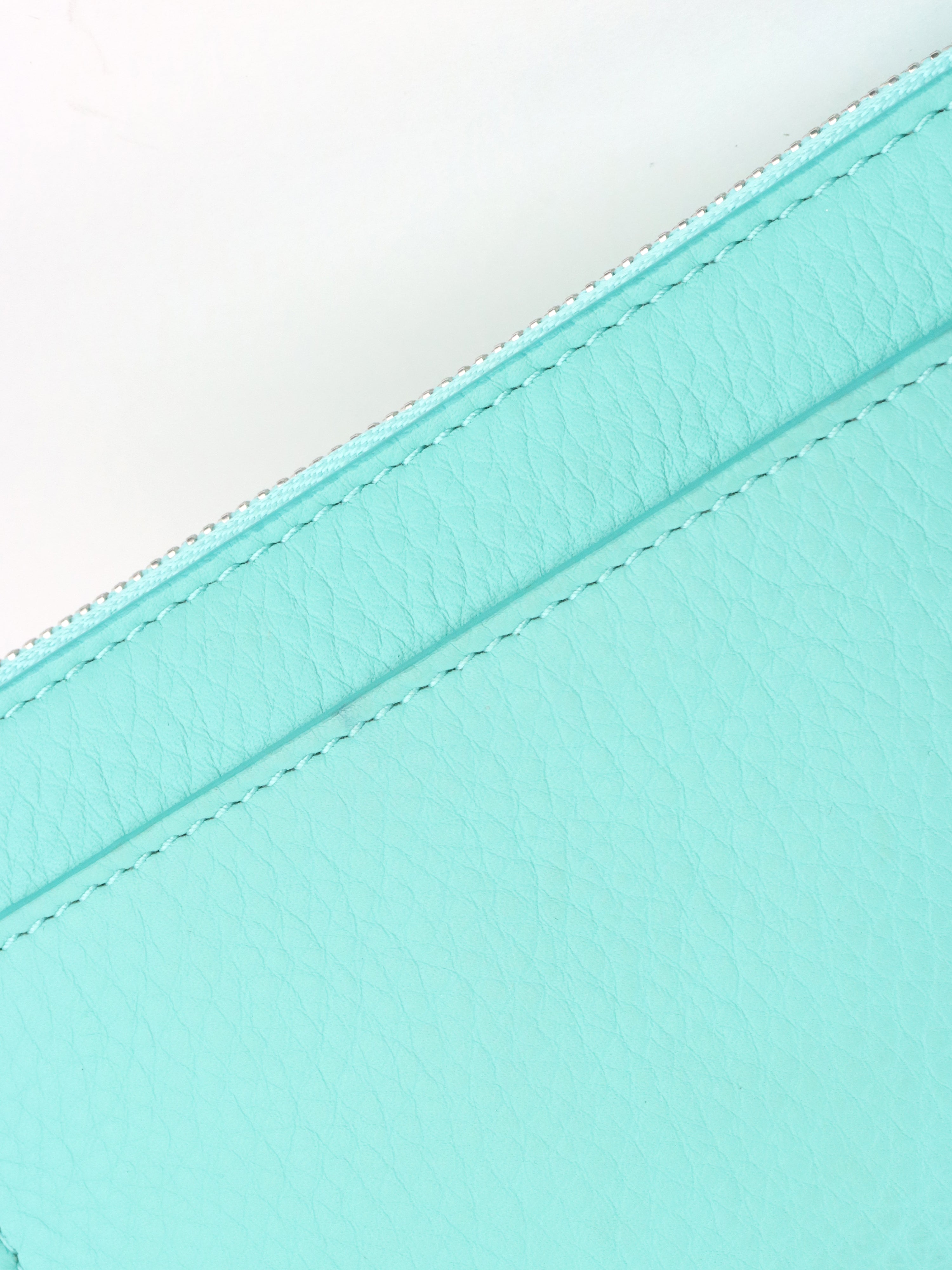Tiffany  Co Turquoise Wristlet Wallet