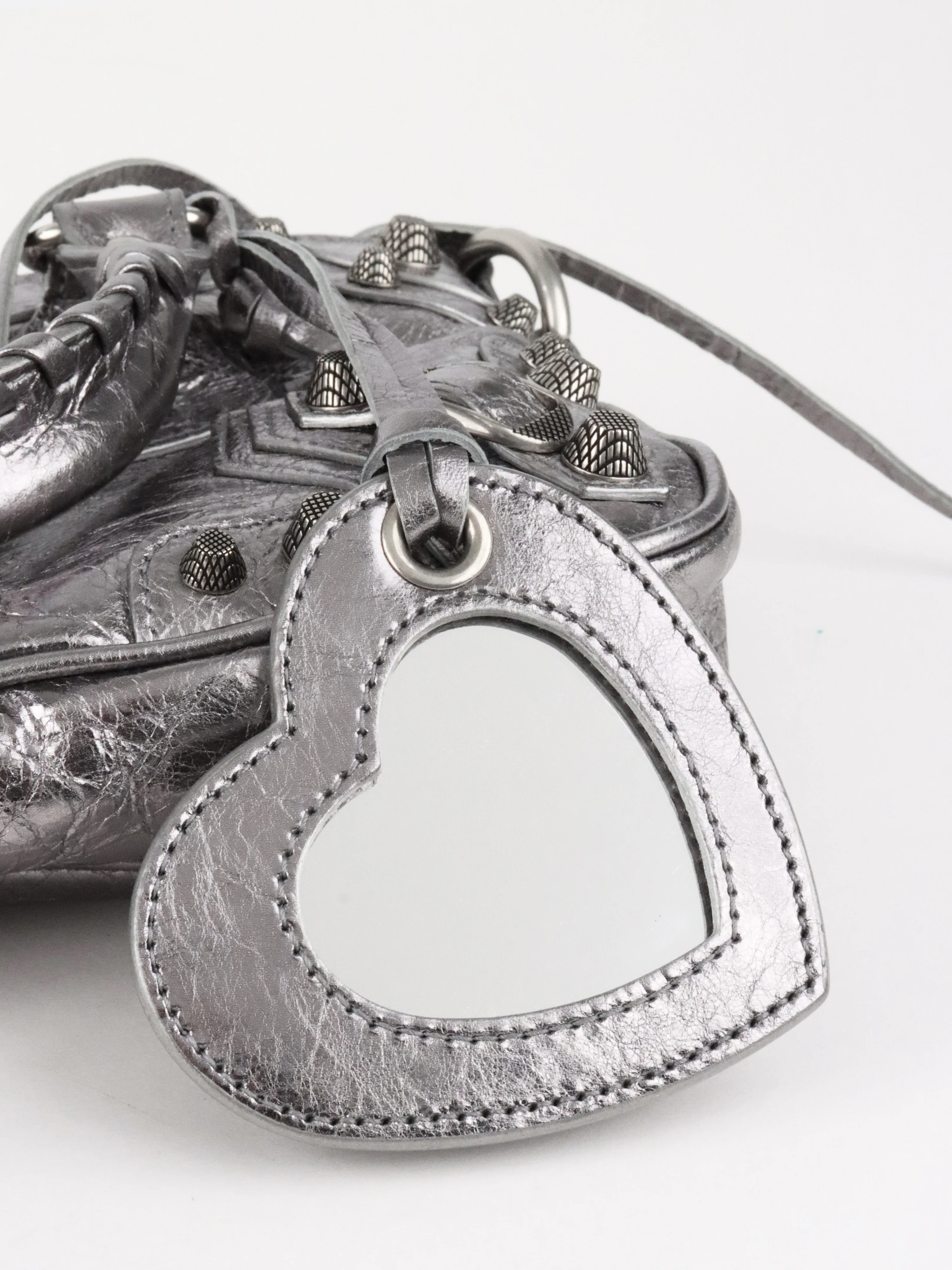 Balenciaga Mini Steel Grey Le City Bag