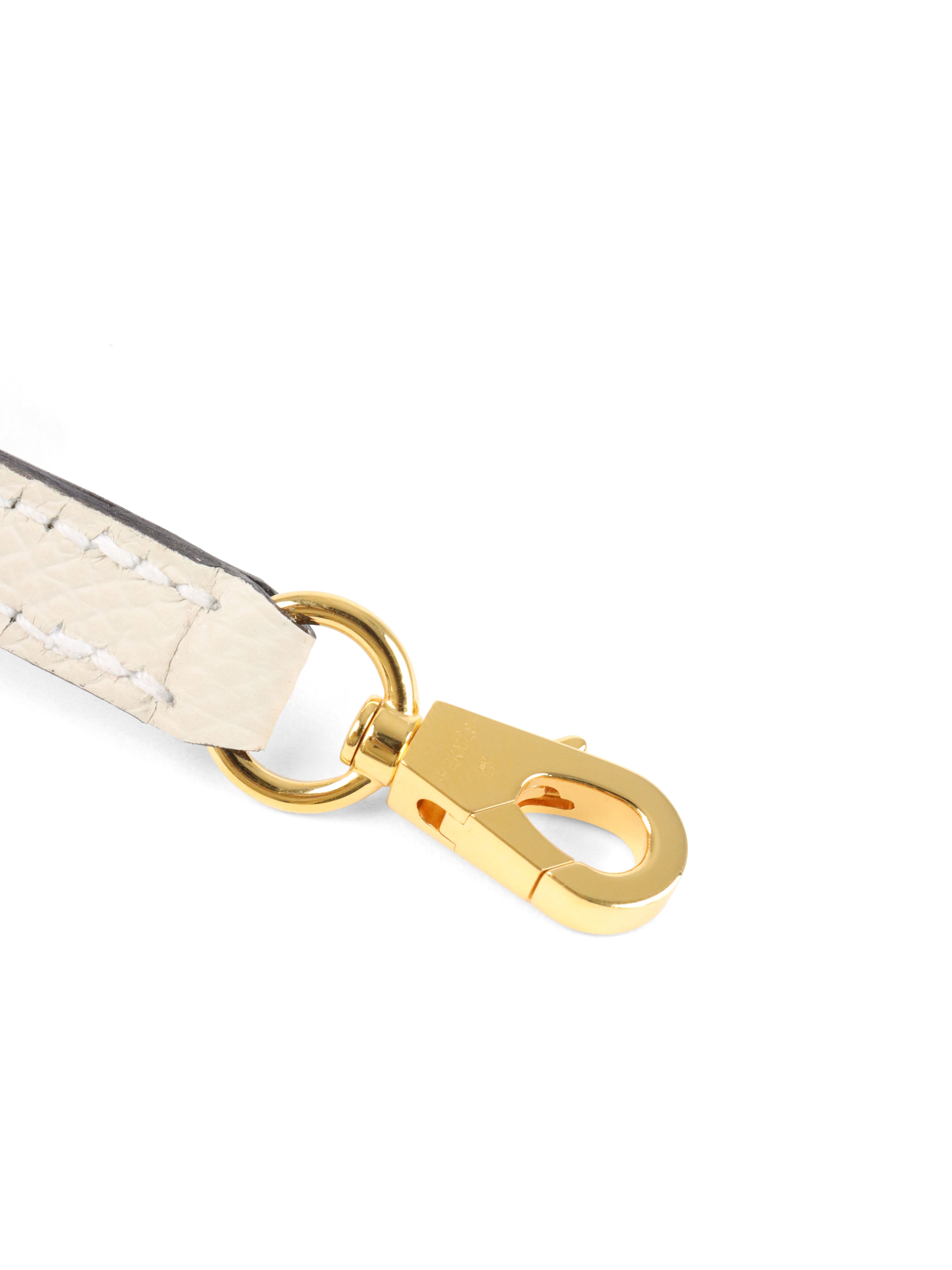 Hermes Mini Kelly Tricolour Terre/Ebene/Craie Stamp K