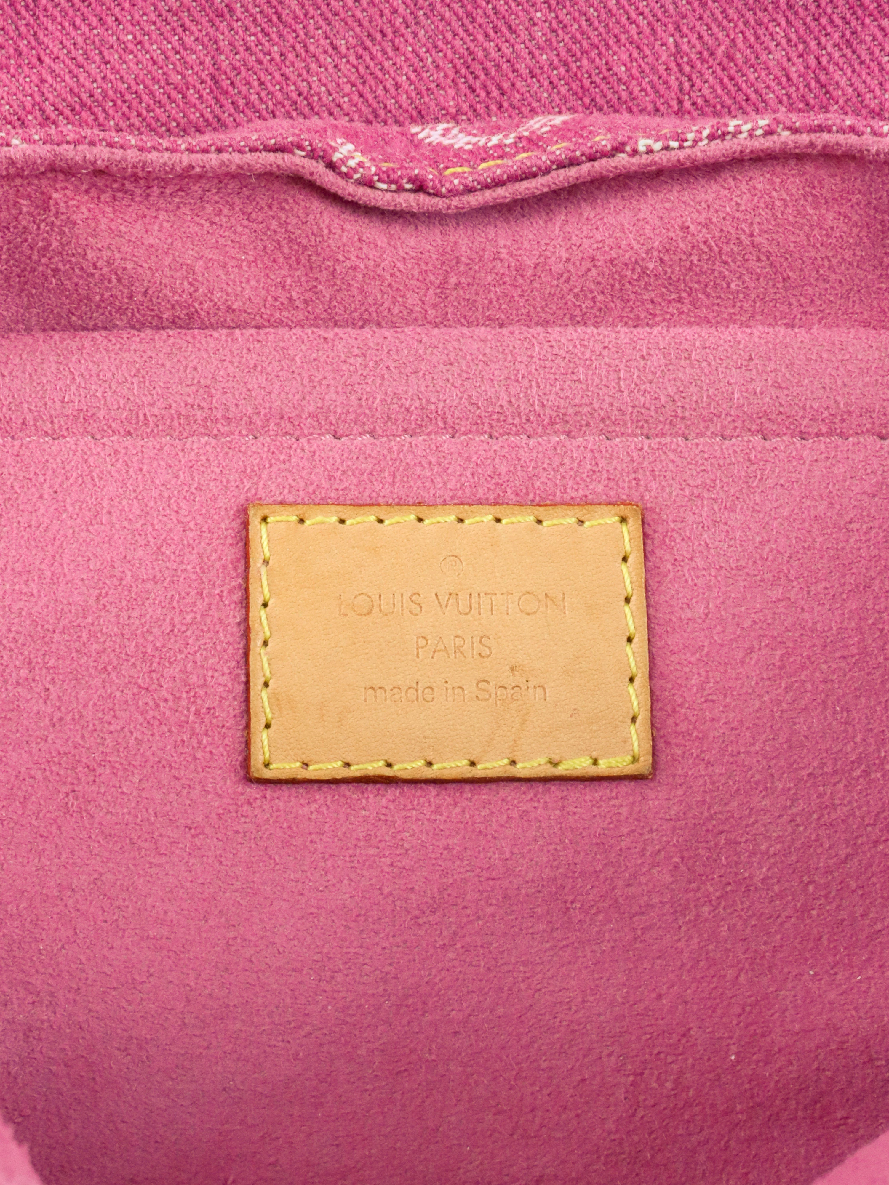 Louis Vuitton Vintage Pink Mini Pleaty Shoulder Bag