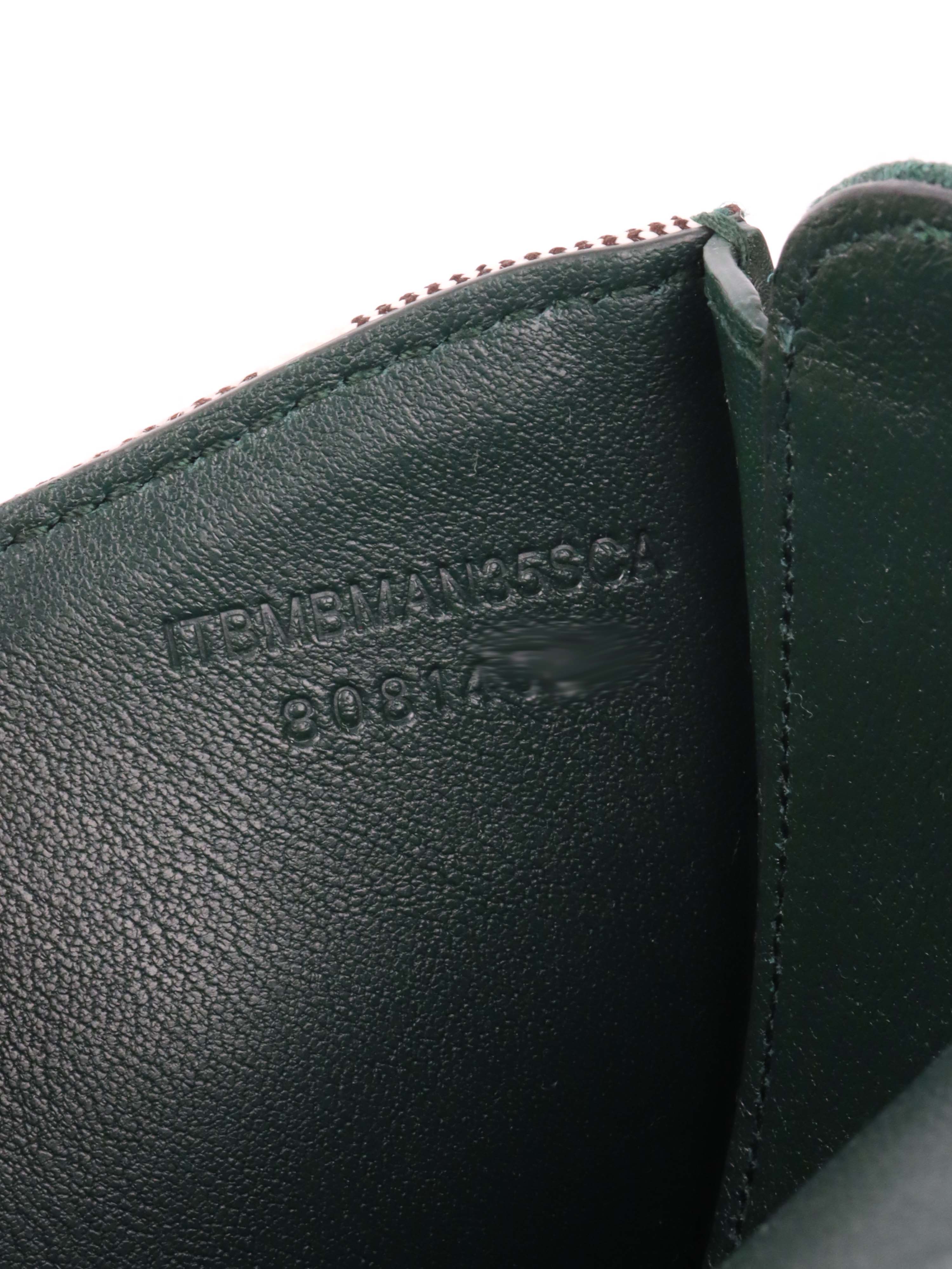 Burberry Deep Green Mini Rocking Horse Bag.