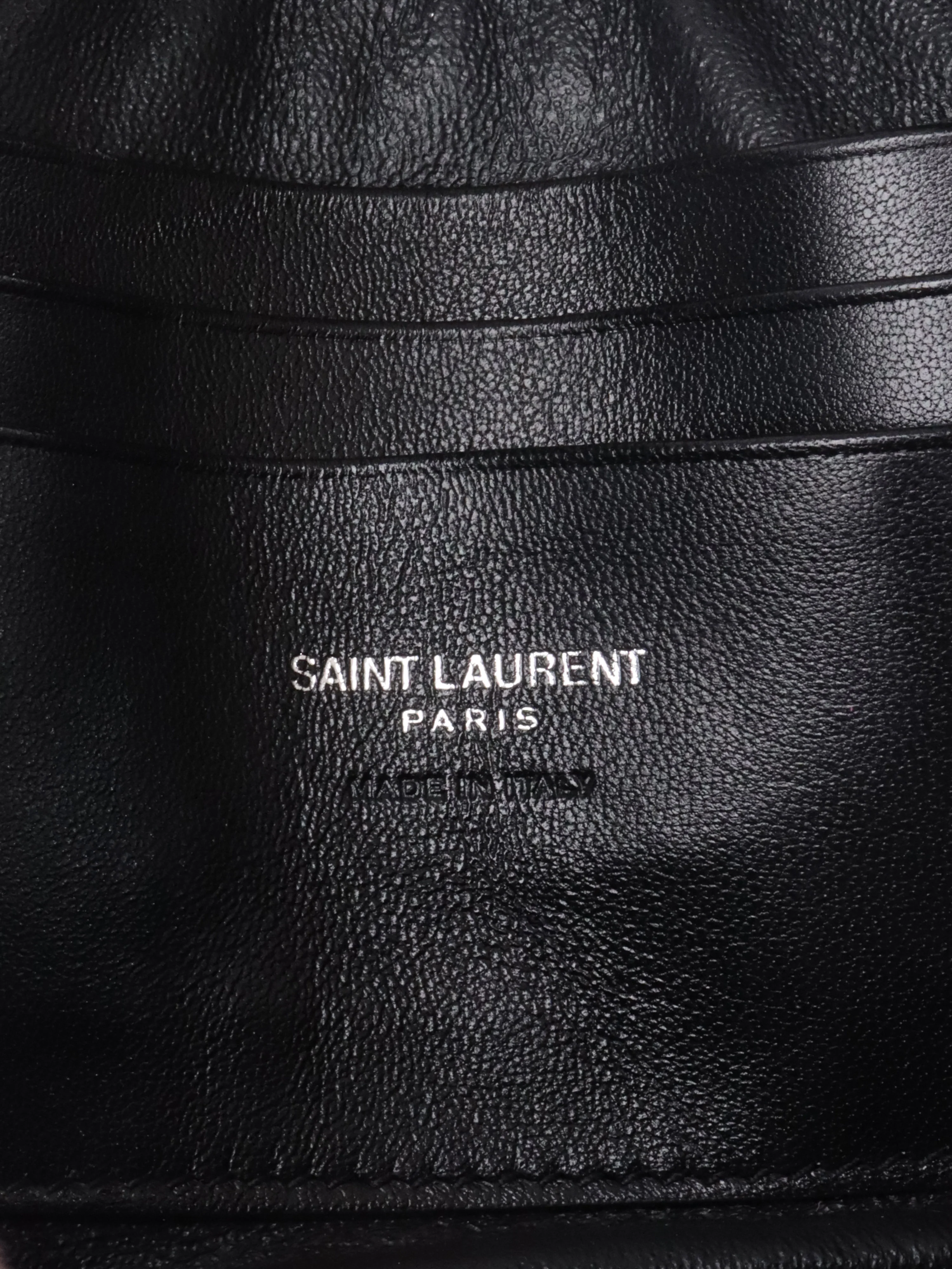 Saint Laurent Bright Pink Lou Mini Camera Bag