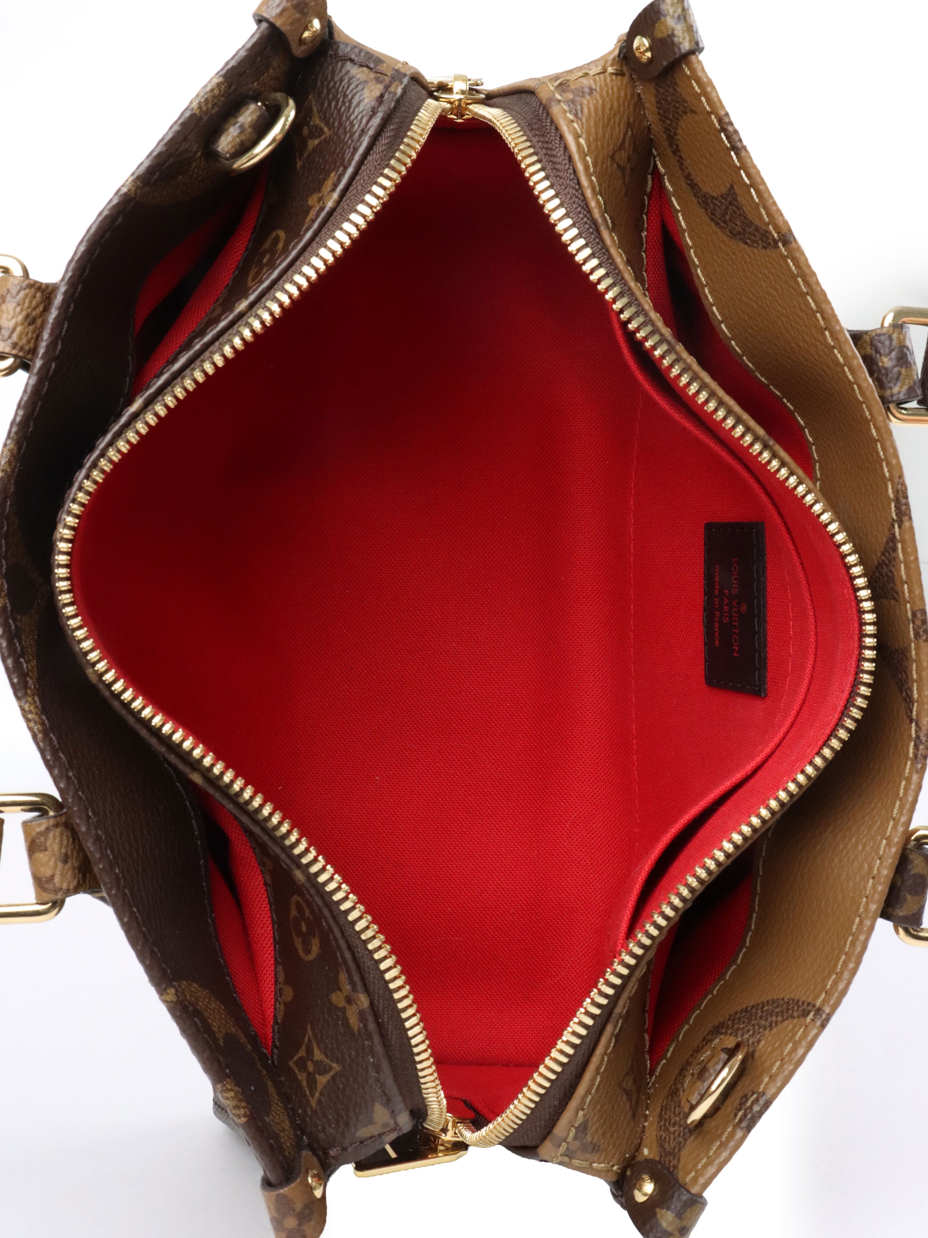 Louis Vuitton Monogram Reverse OnTheGo East West tote