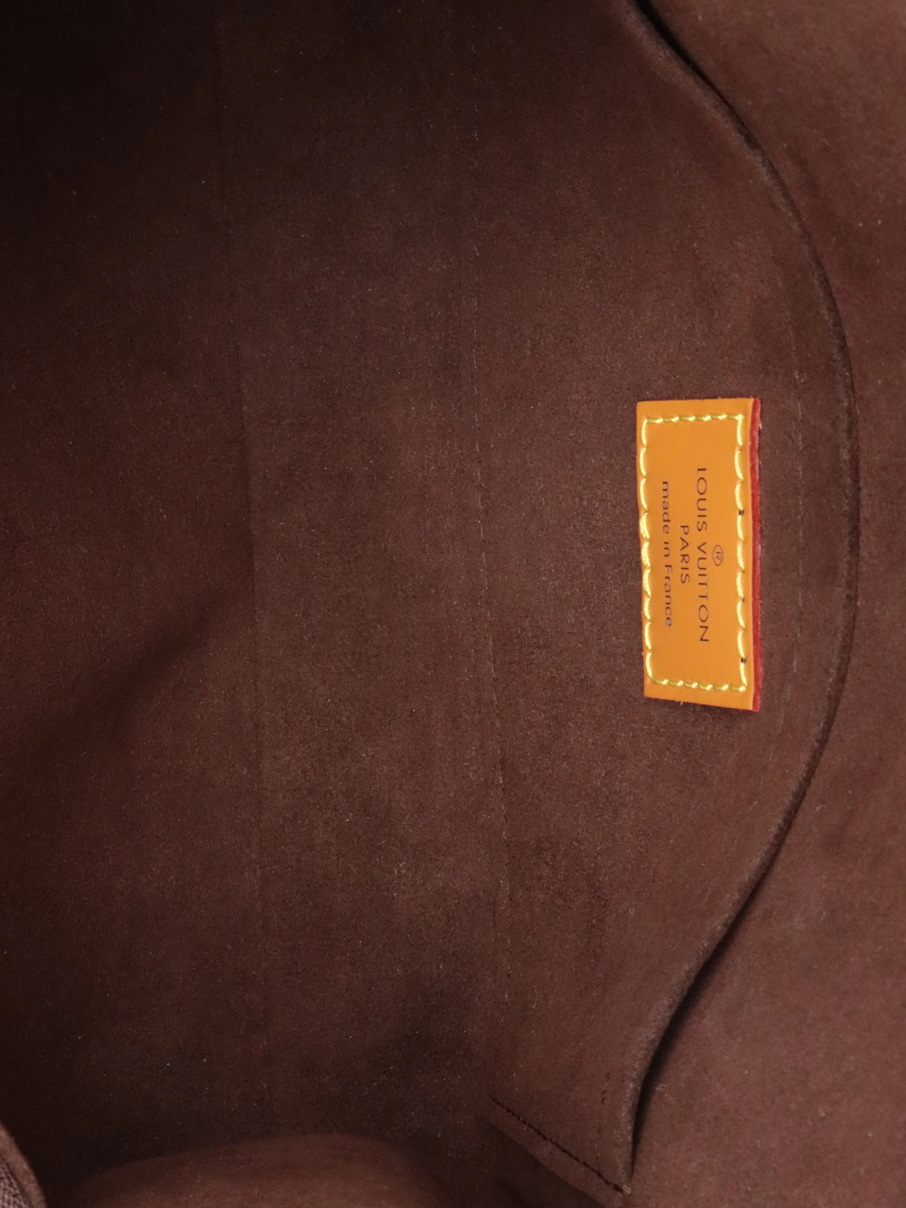 Louis Vuitton Gold Miel Epi Leather Cluny Mini Top Handle Bag