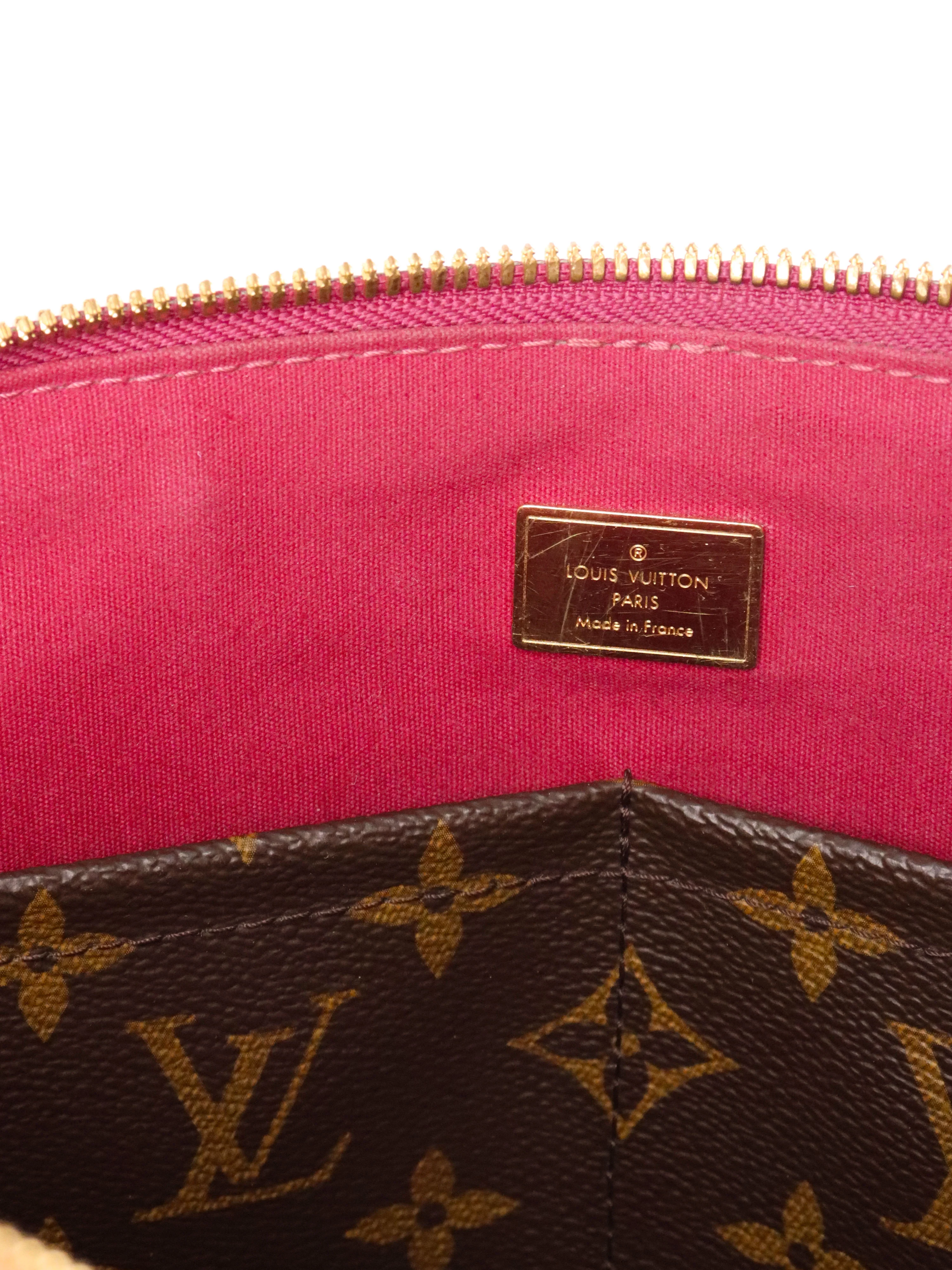 Louis Vuitton Magenta Pink Vernis Miroir Tote