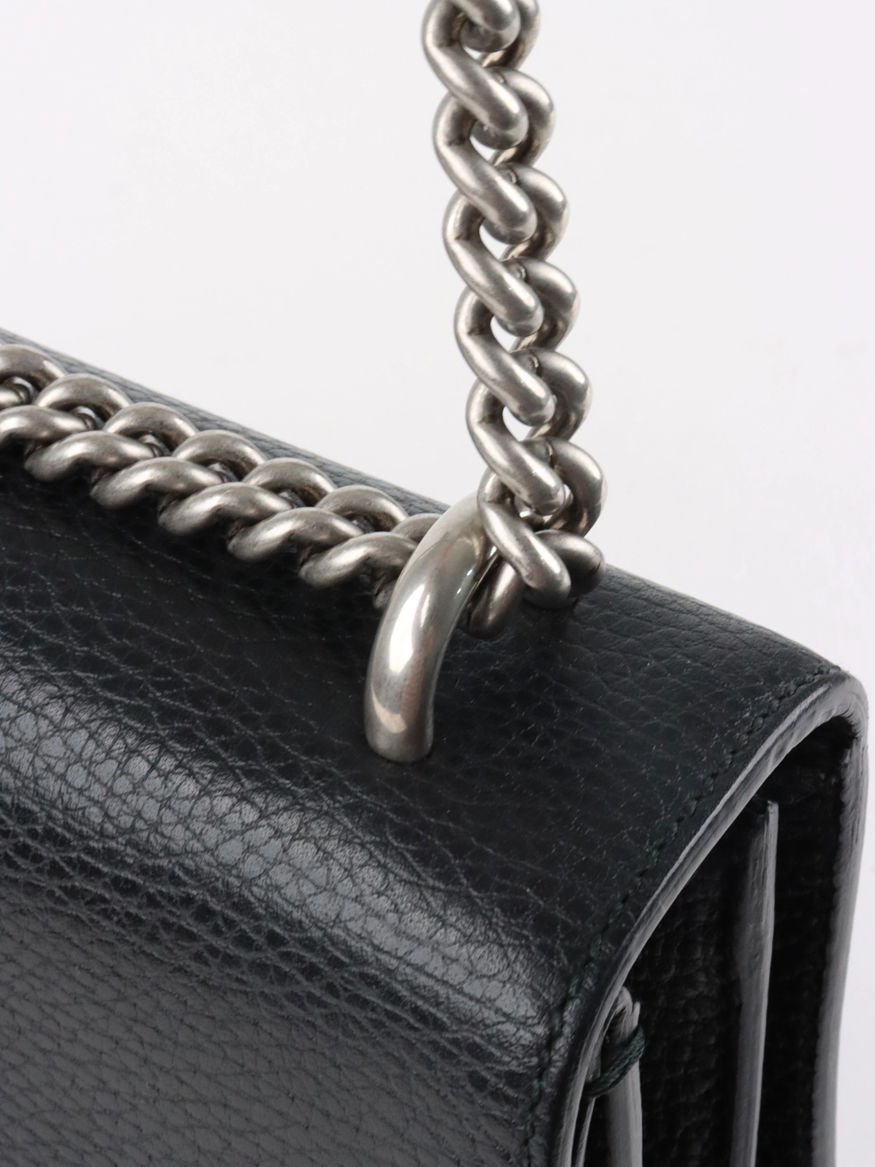 Gucci Small Black Dionysus Bag.