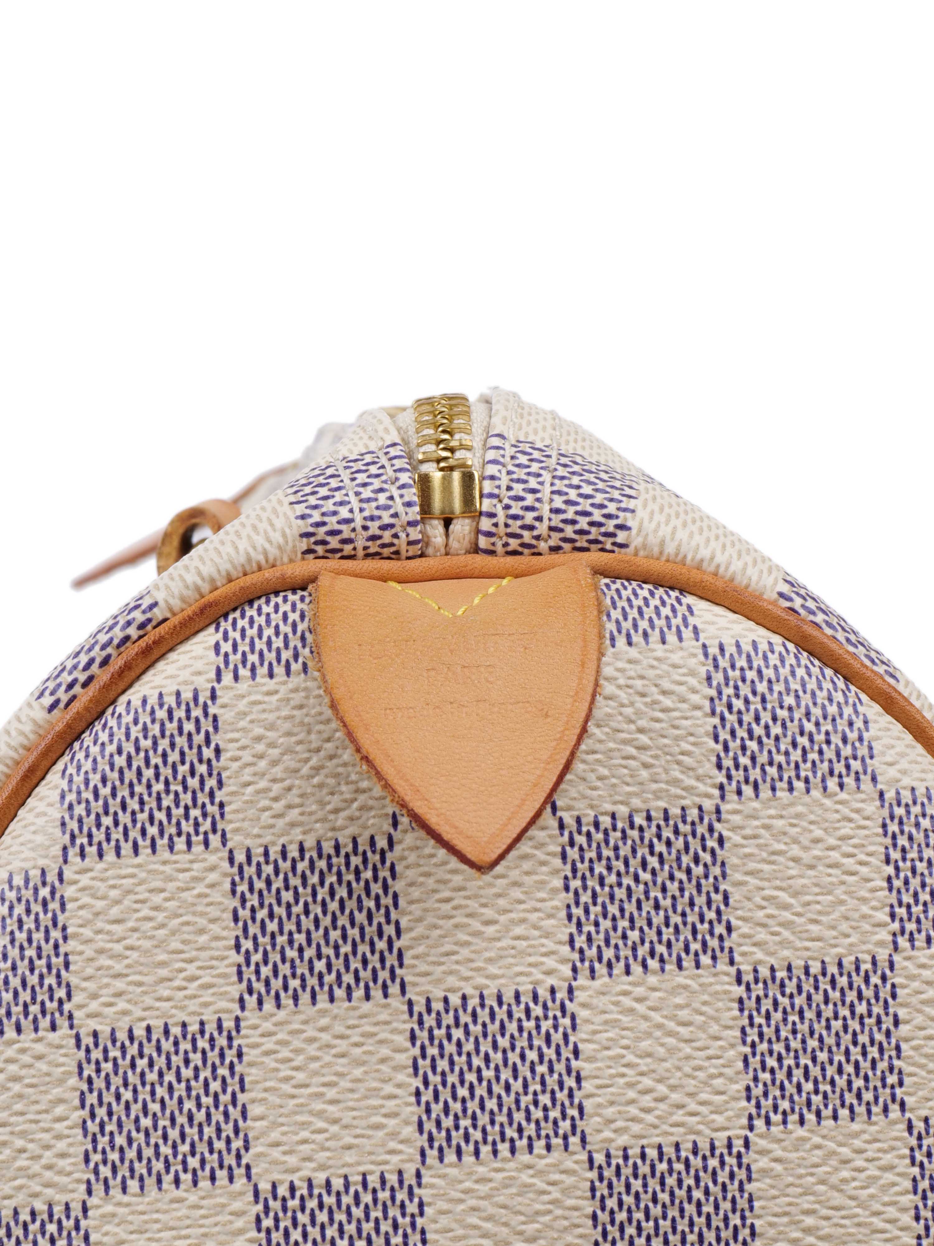 Louis Vuitton Damier Azur Speedy 30.