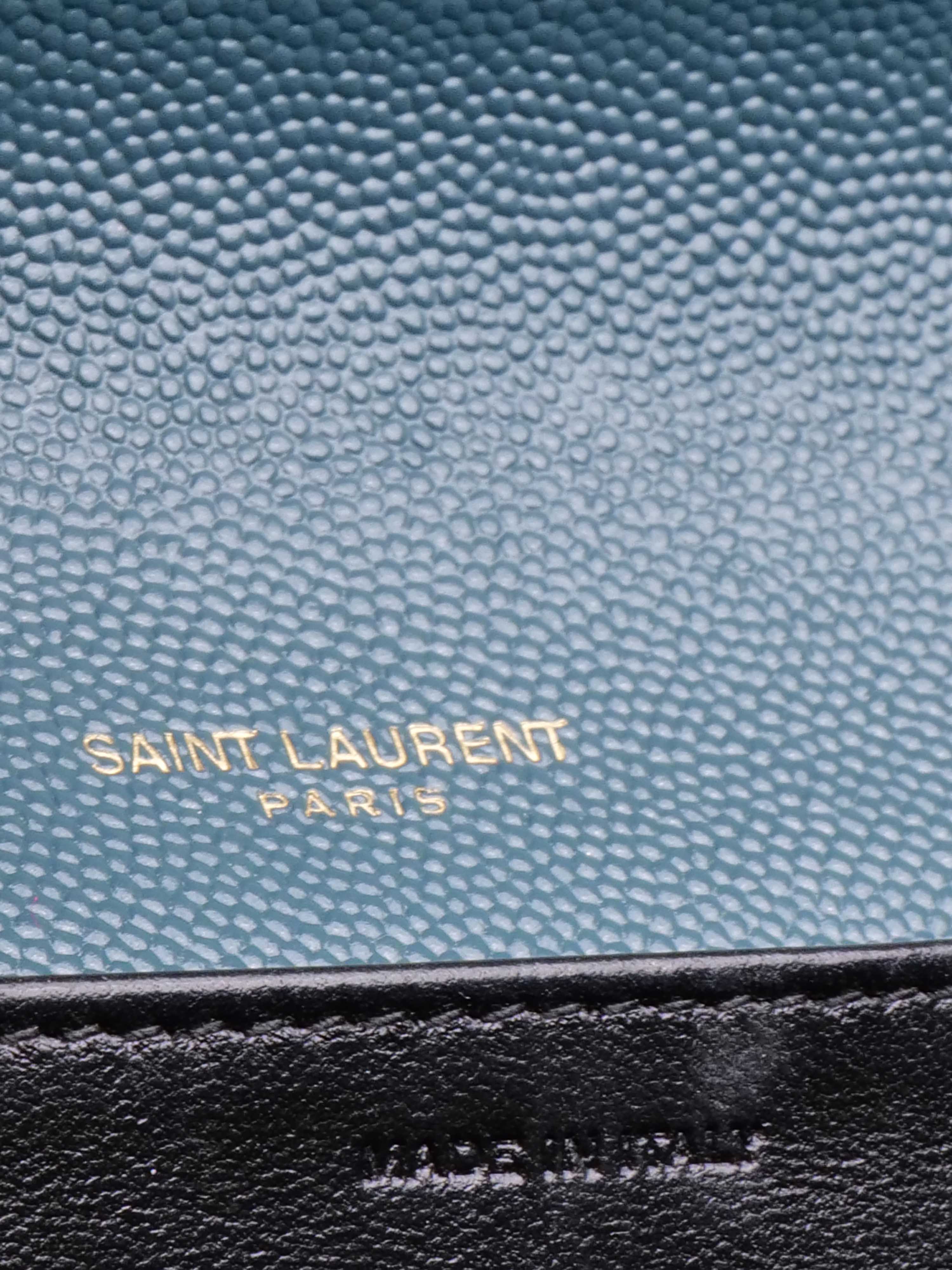 Saint Laurent Cassandra Wallet on Chain.