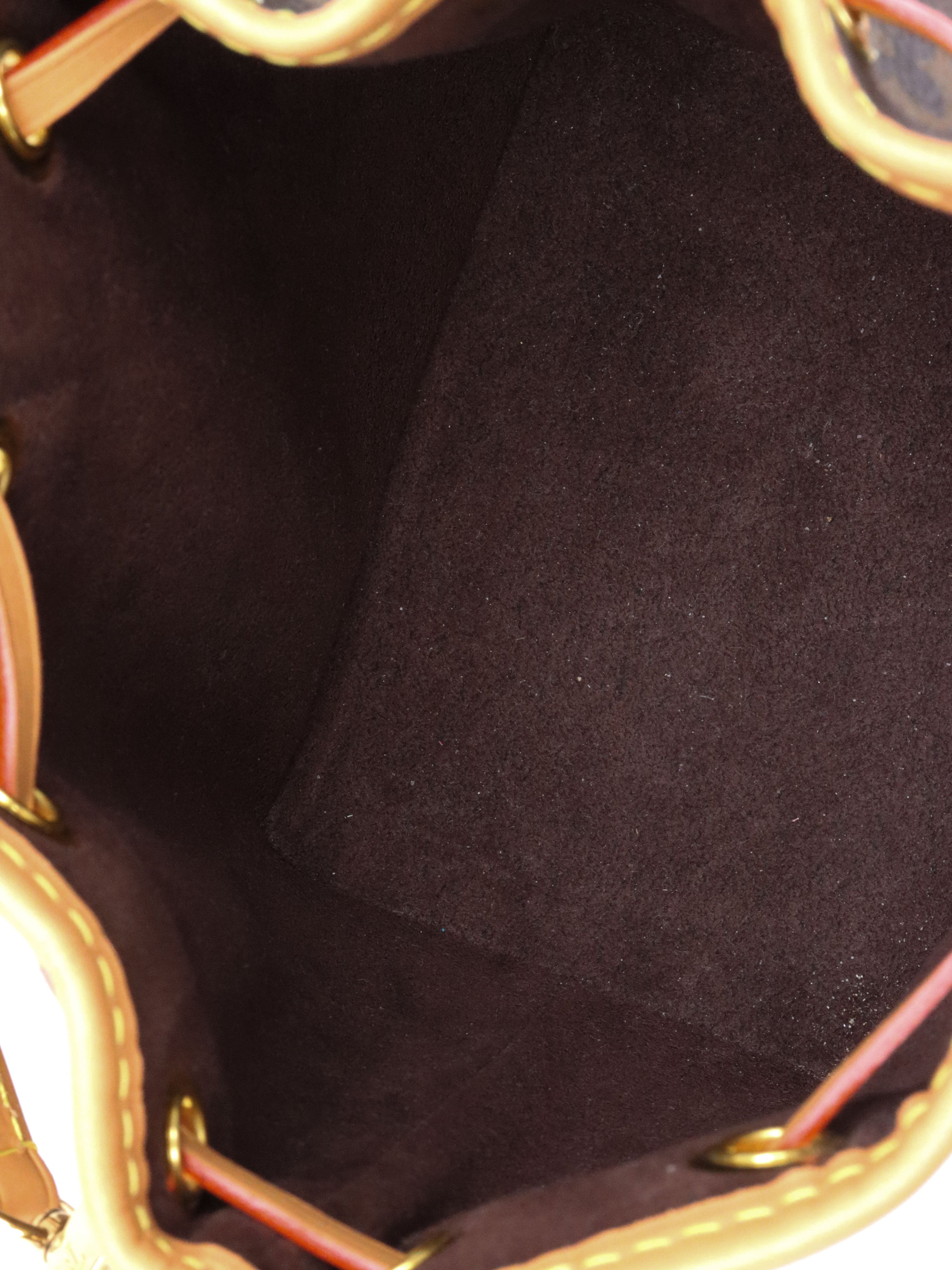 Louis Vuitton Monogram Nano Noé Bag.