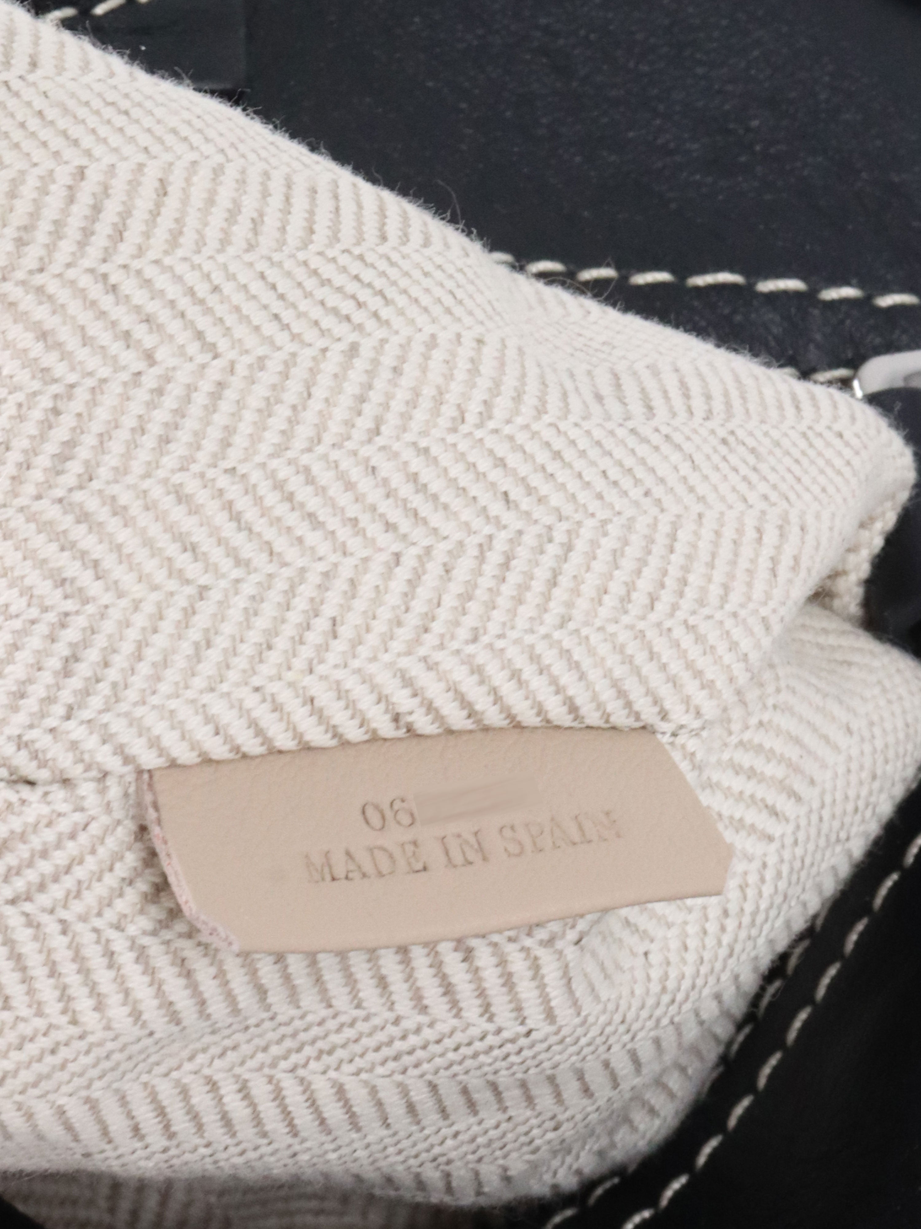 Loewe Black Elephant Shoulder Bag