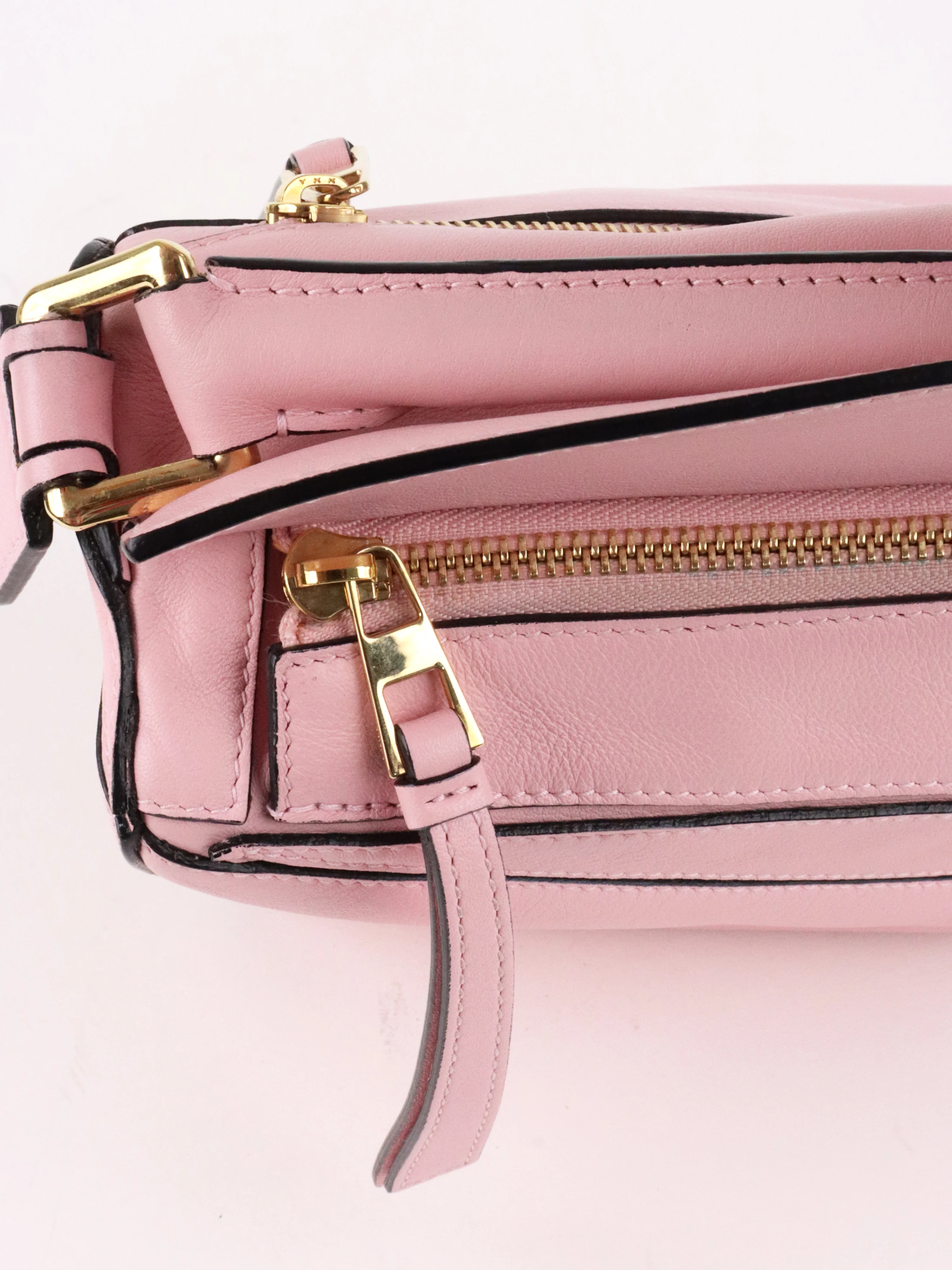 Loewe Small Soft Pink Puzzle Bag