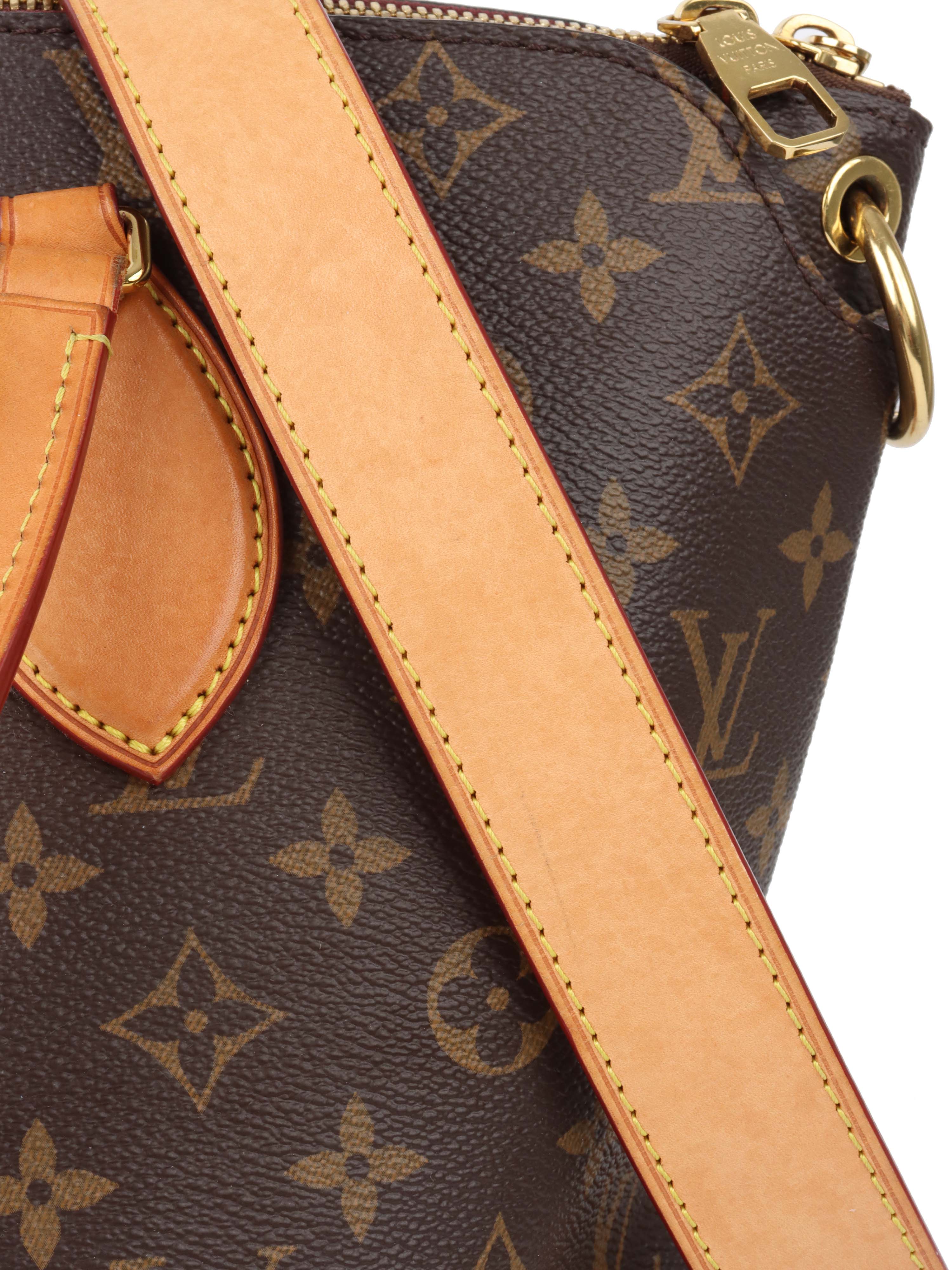Louis Vuitton Monogram MM Flower Zipped Tote.