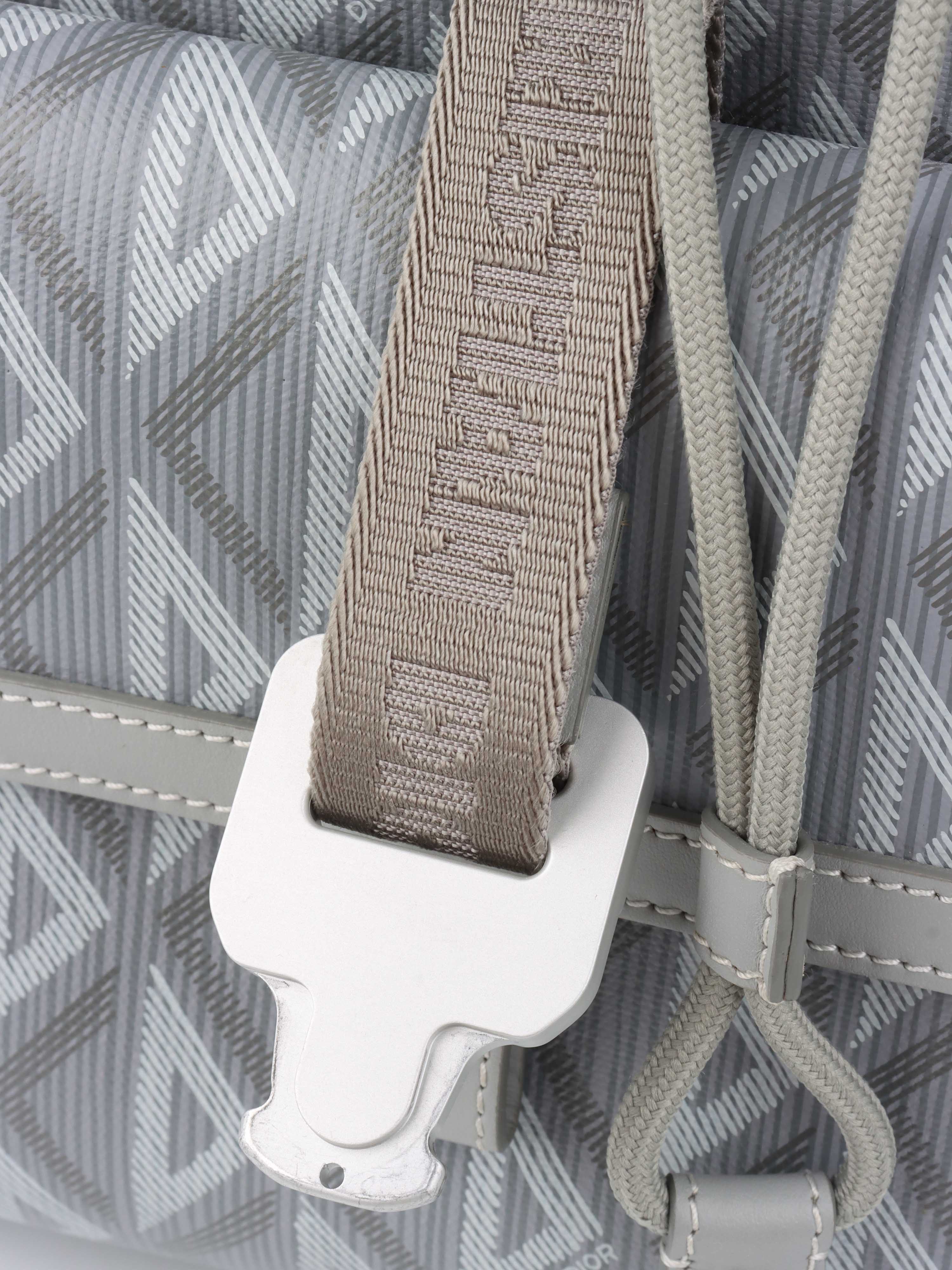 Dior Silver Hit The Road Backpack.