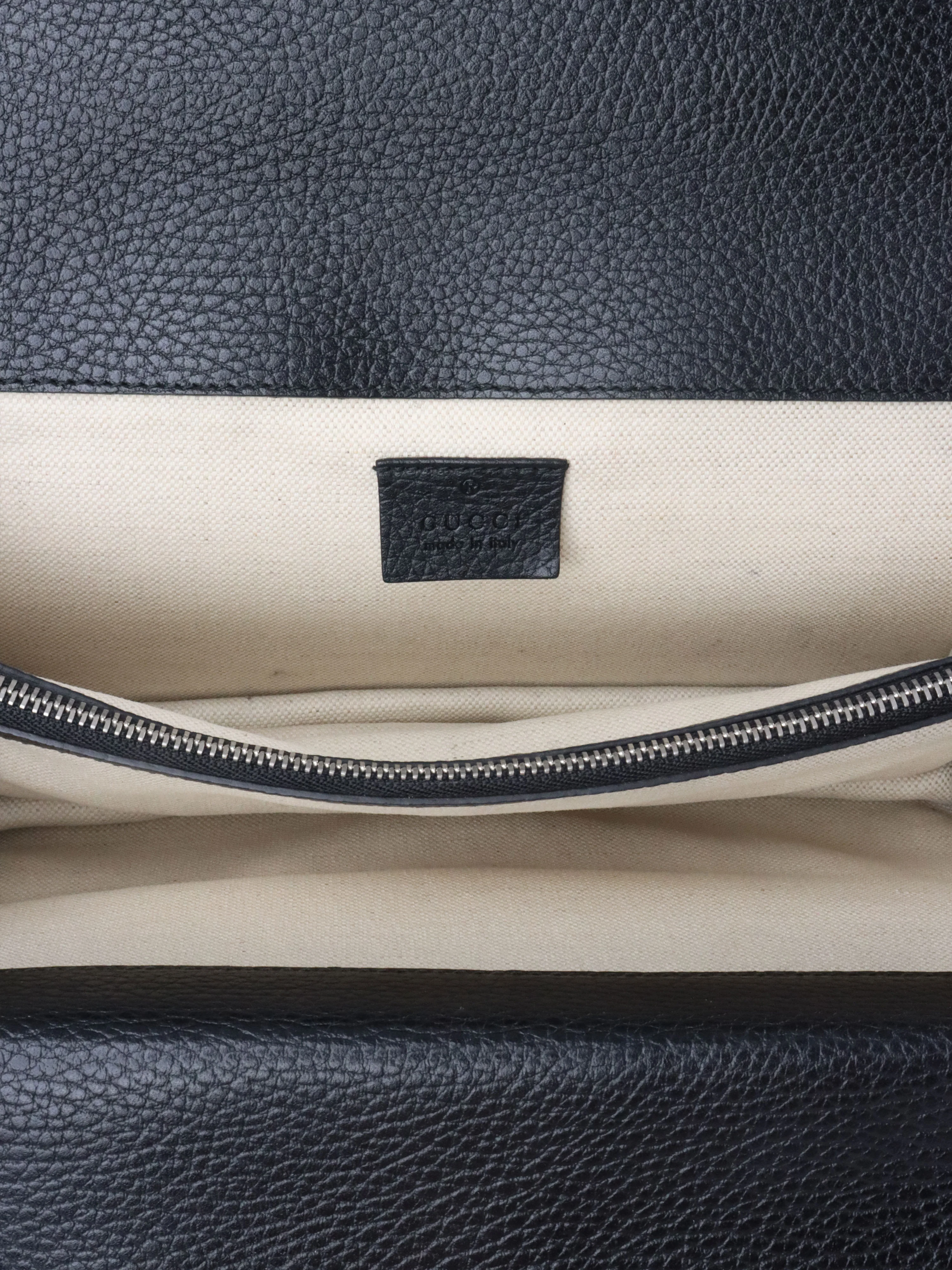 Gucci Small Black Dionysus Bag.